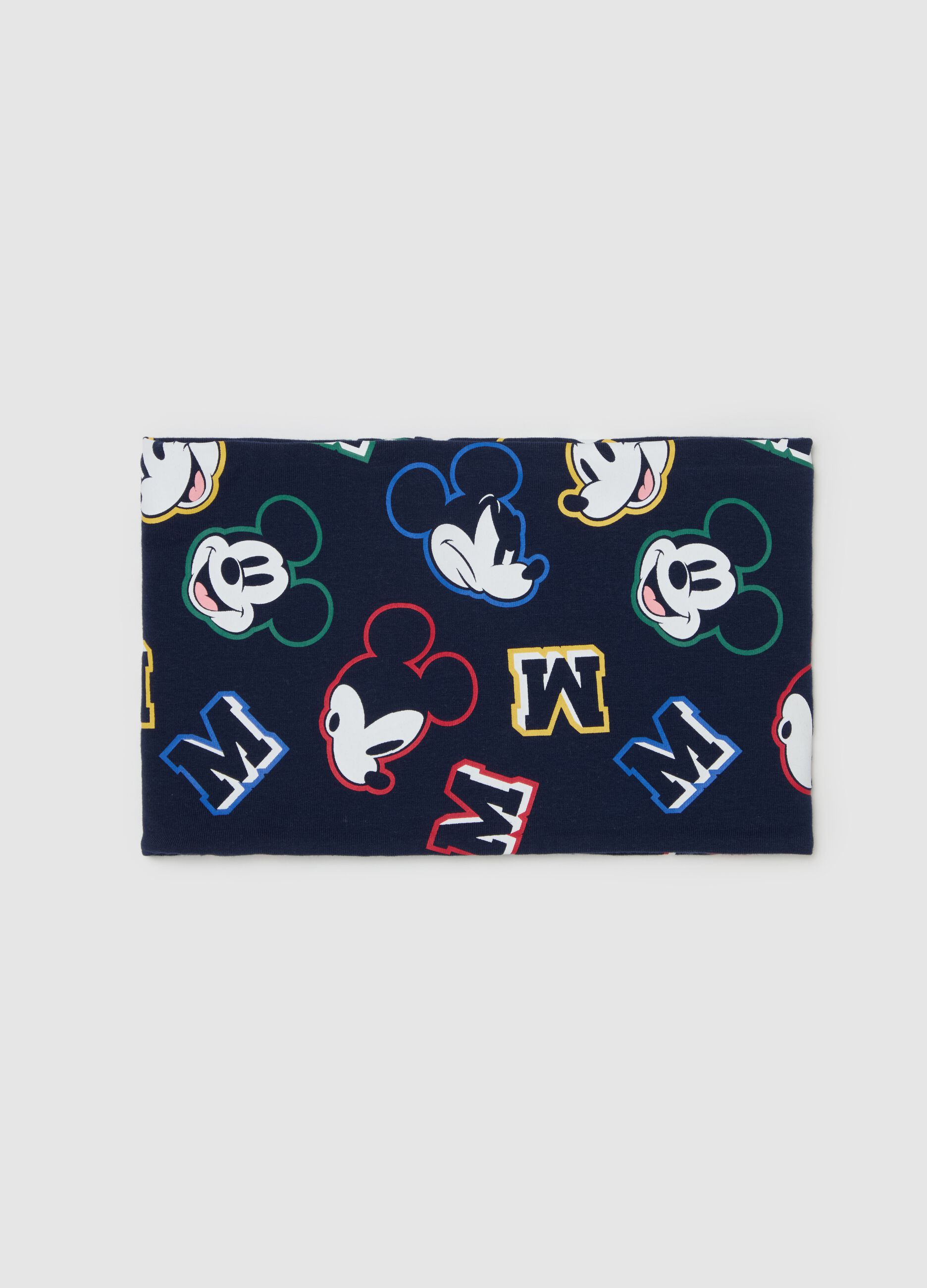 Neck warmer with all-over Disney Baby Mickey Mouse