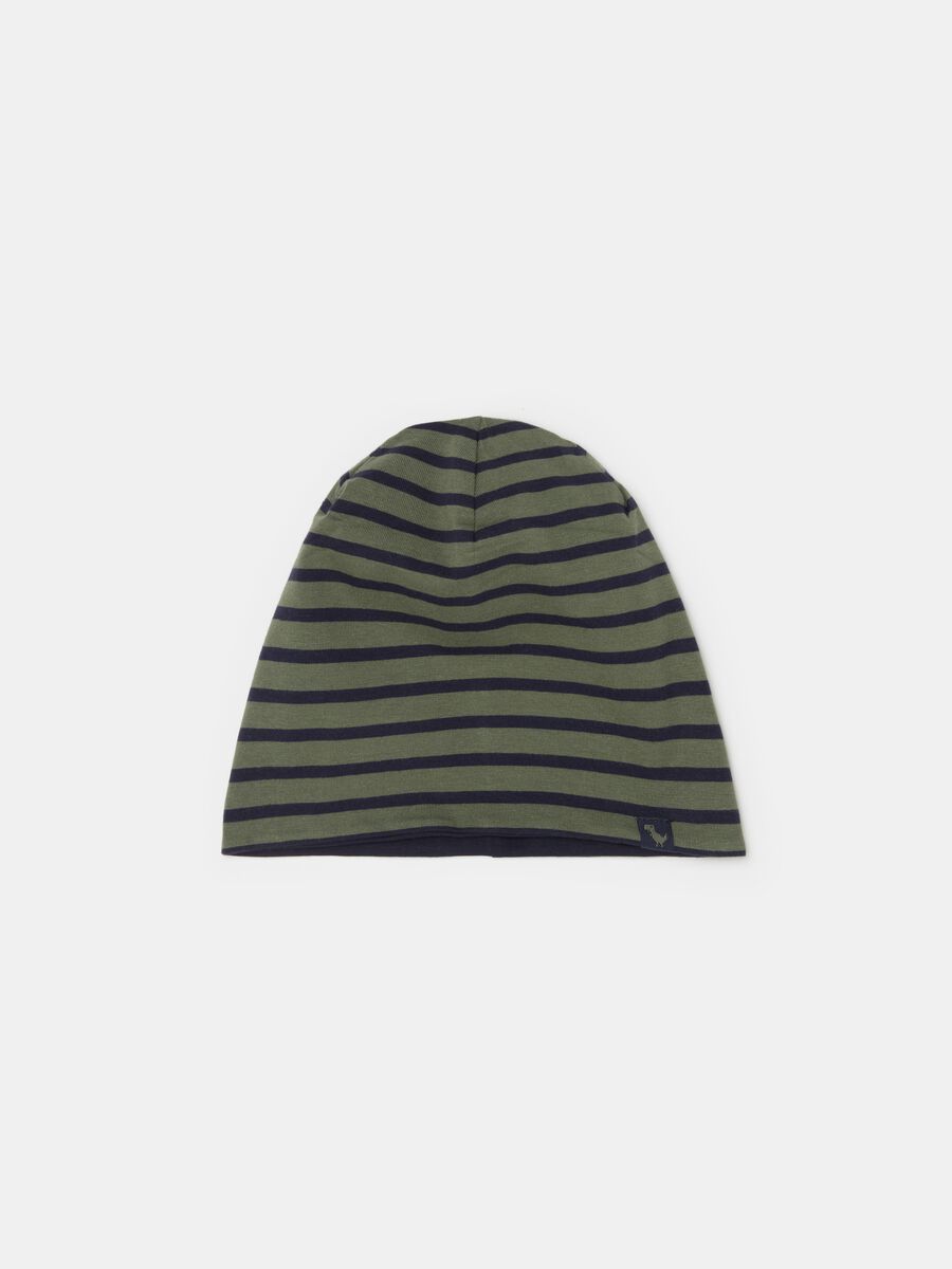 Reversible hat in stretch jersey_1