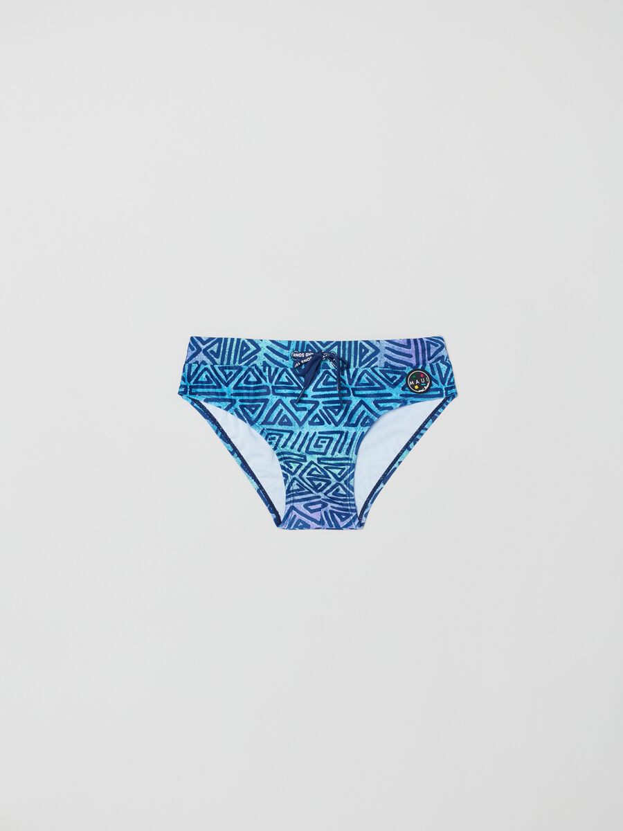 Swim briefs with Maui and Sons print_0