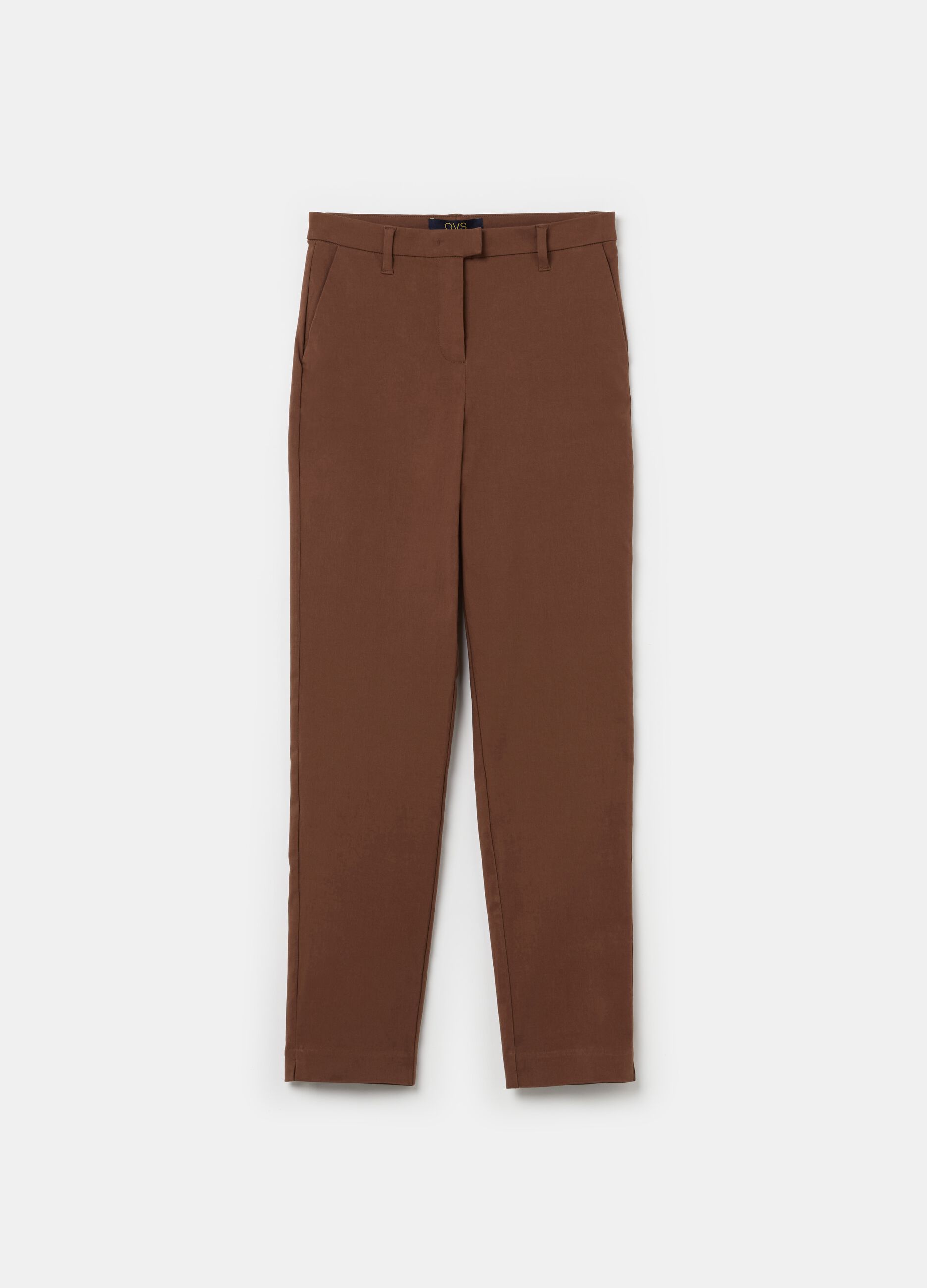 Stretch chino trousers