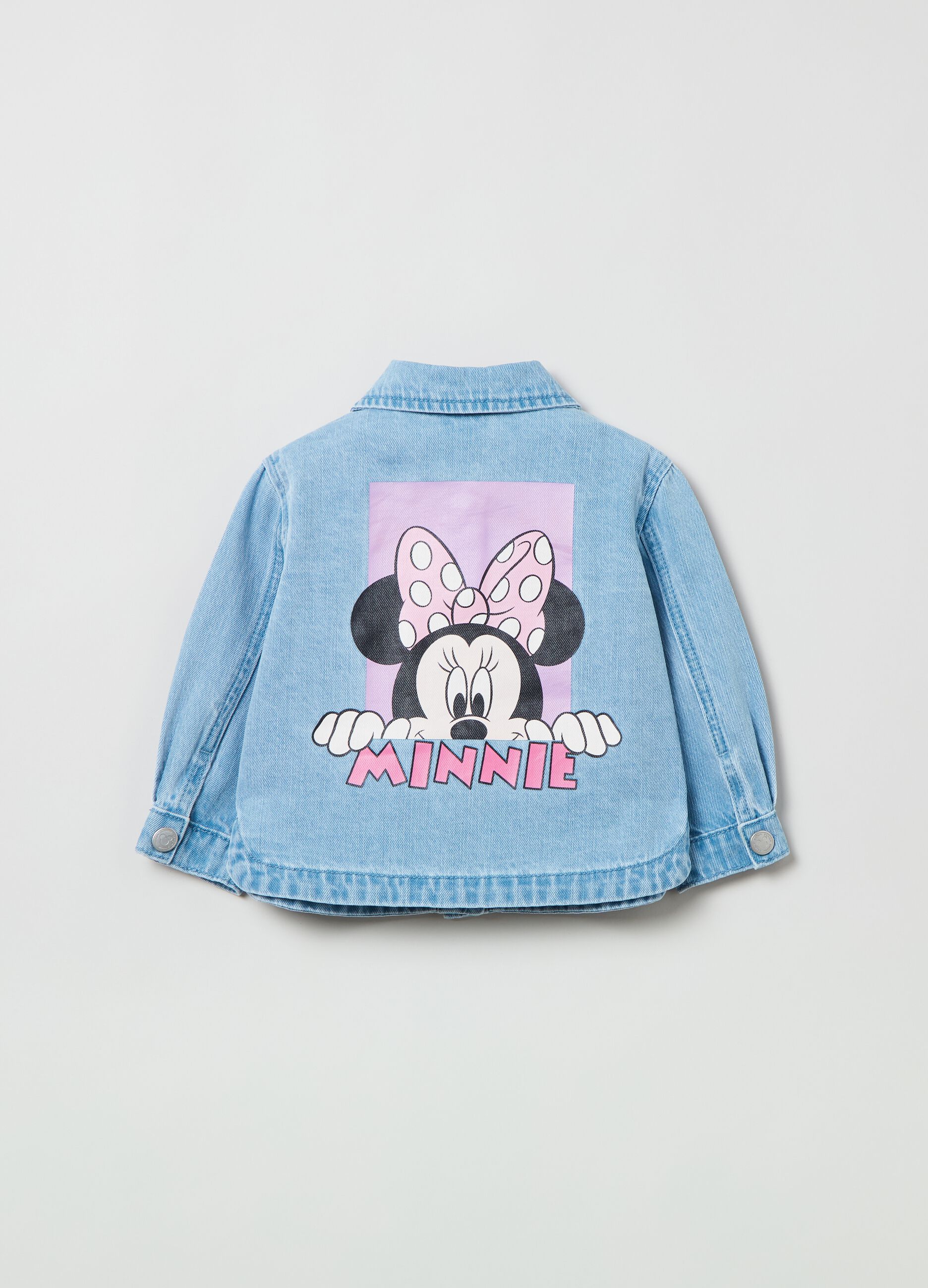 Shacket with embroidered Disney Baby Minnie Mouse