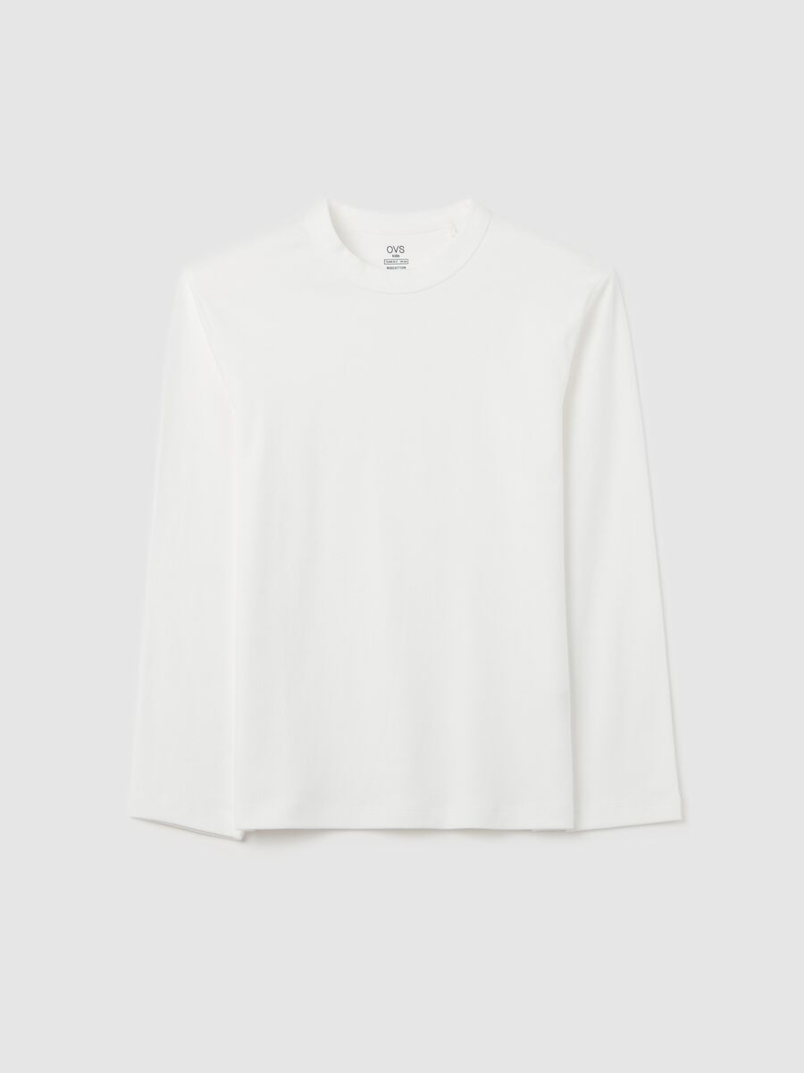 Essential long-sleeved T-shirt in organic cotton_0