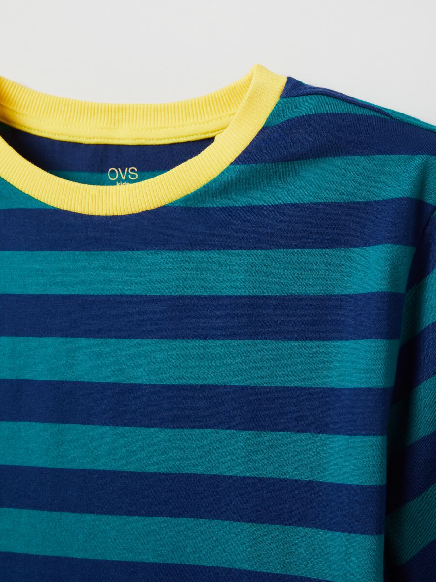 Striped cotton T-shirt_2