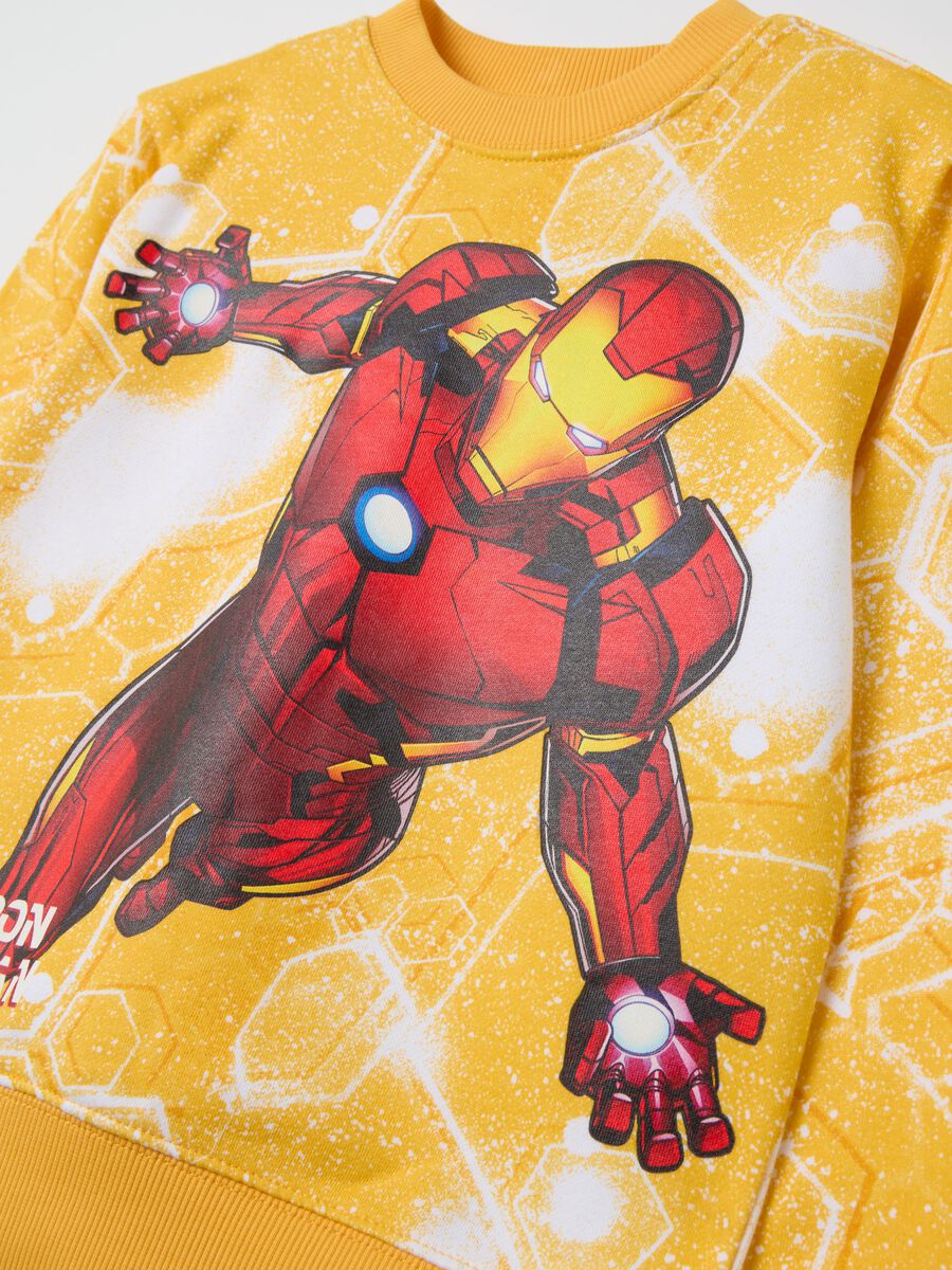 Jogging set with Iron Man print_2