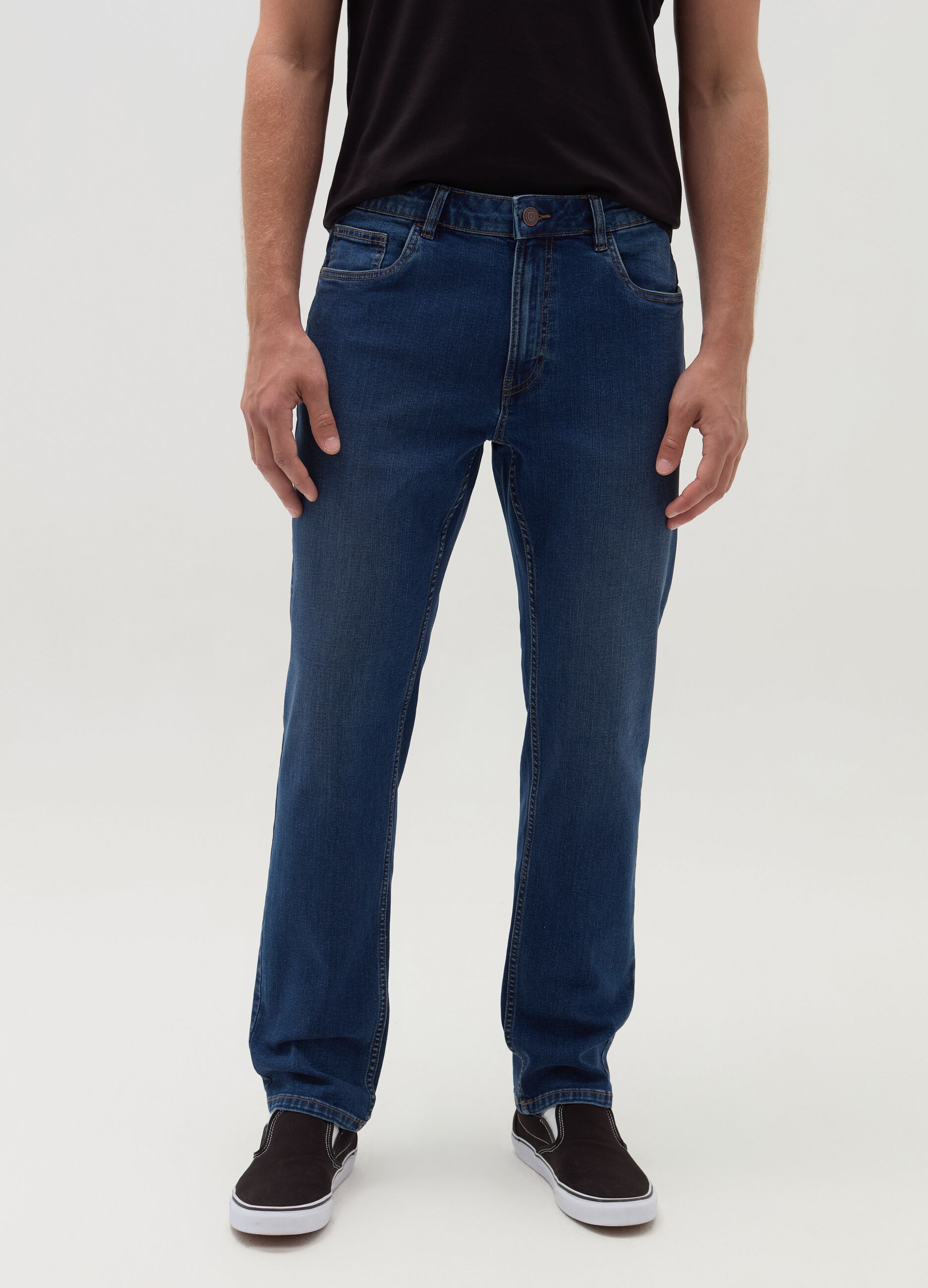 Regular-fit jeans with five pockets