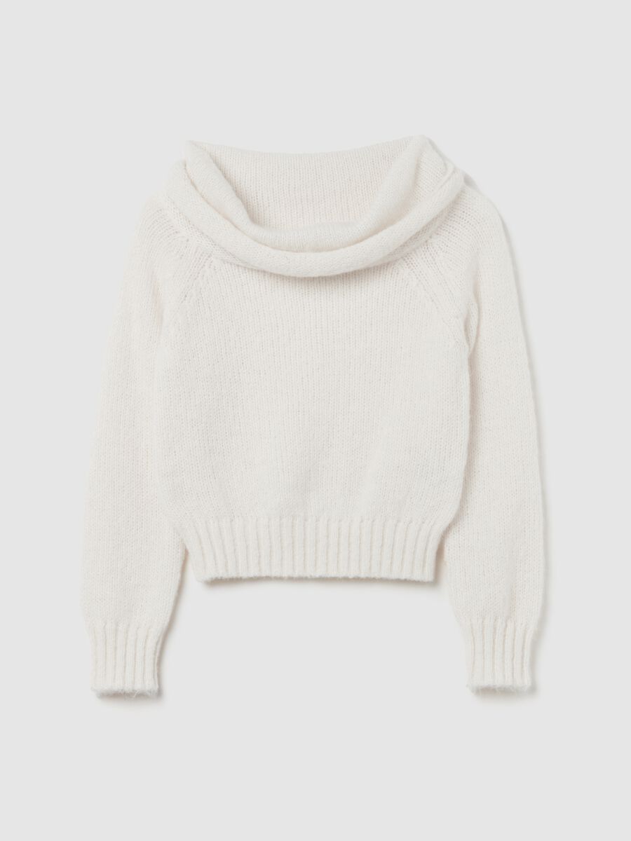 Pullover with drop shoulders_4