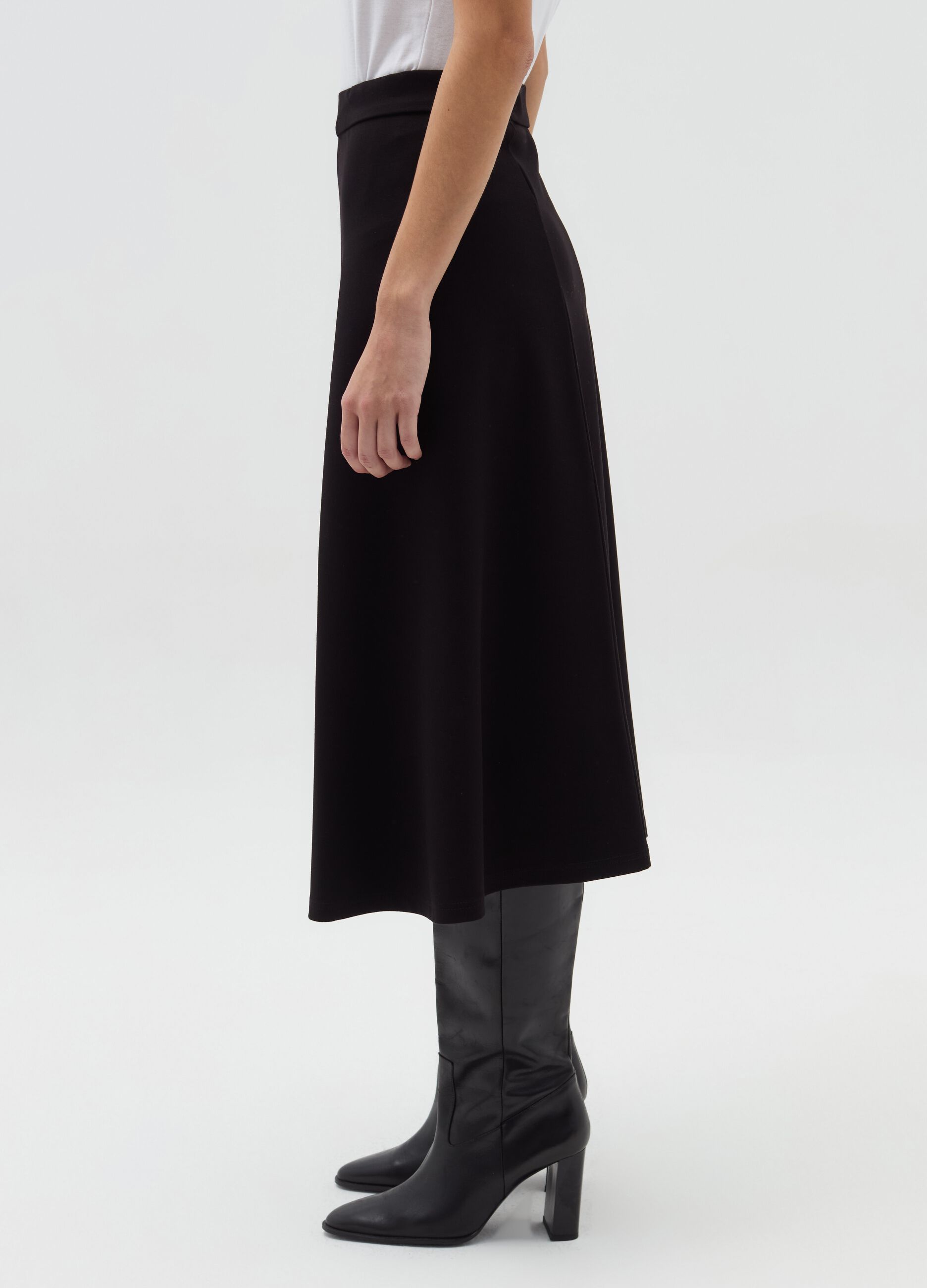 Full midi skirt