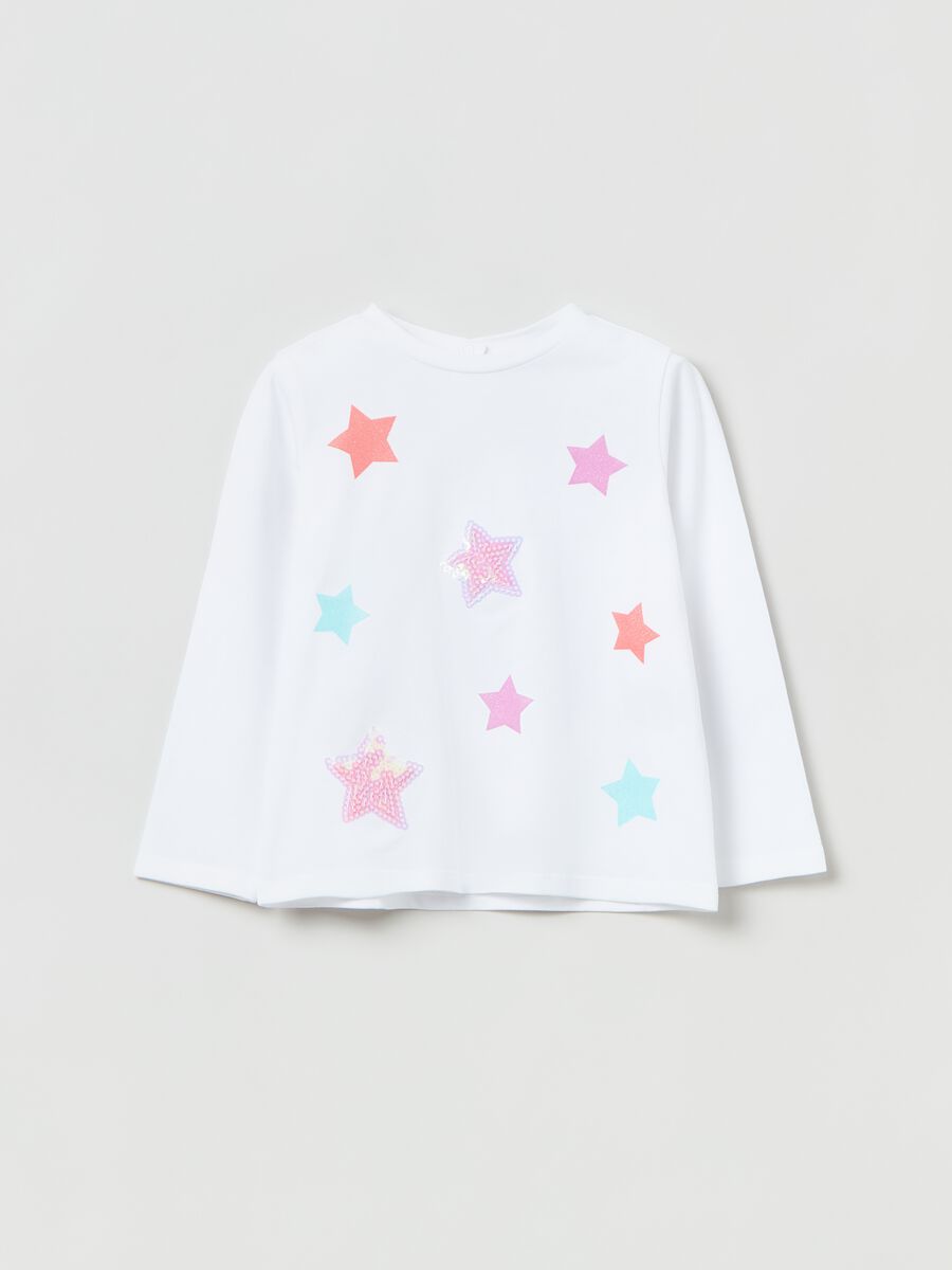 Long-sleeved T-shirt with print_0