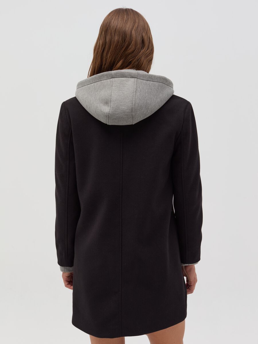 Coat with full-zip lining in fleece_2