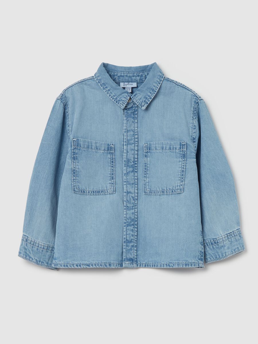 Denim shirt with pockets_0