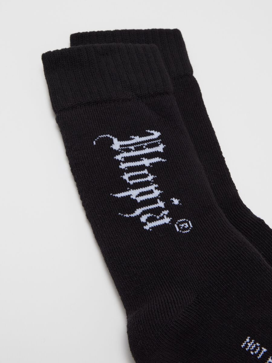 Heavy Tennis Socks Black_1