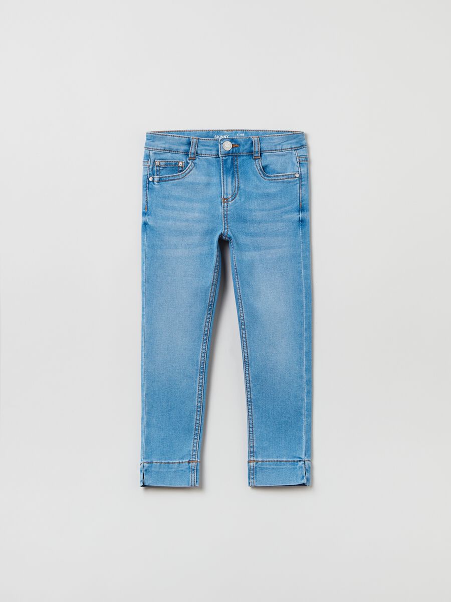 Five-pocket, skinny-fit jeans_0