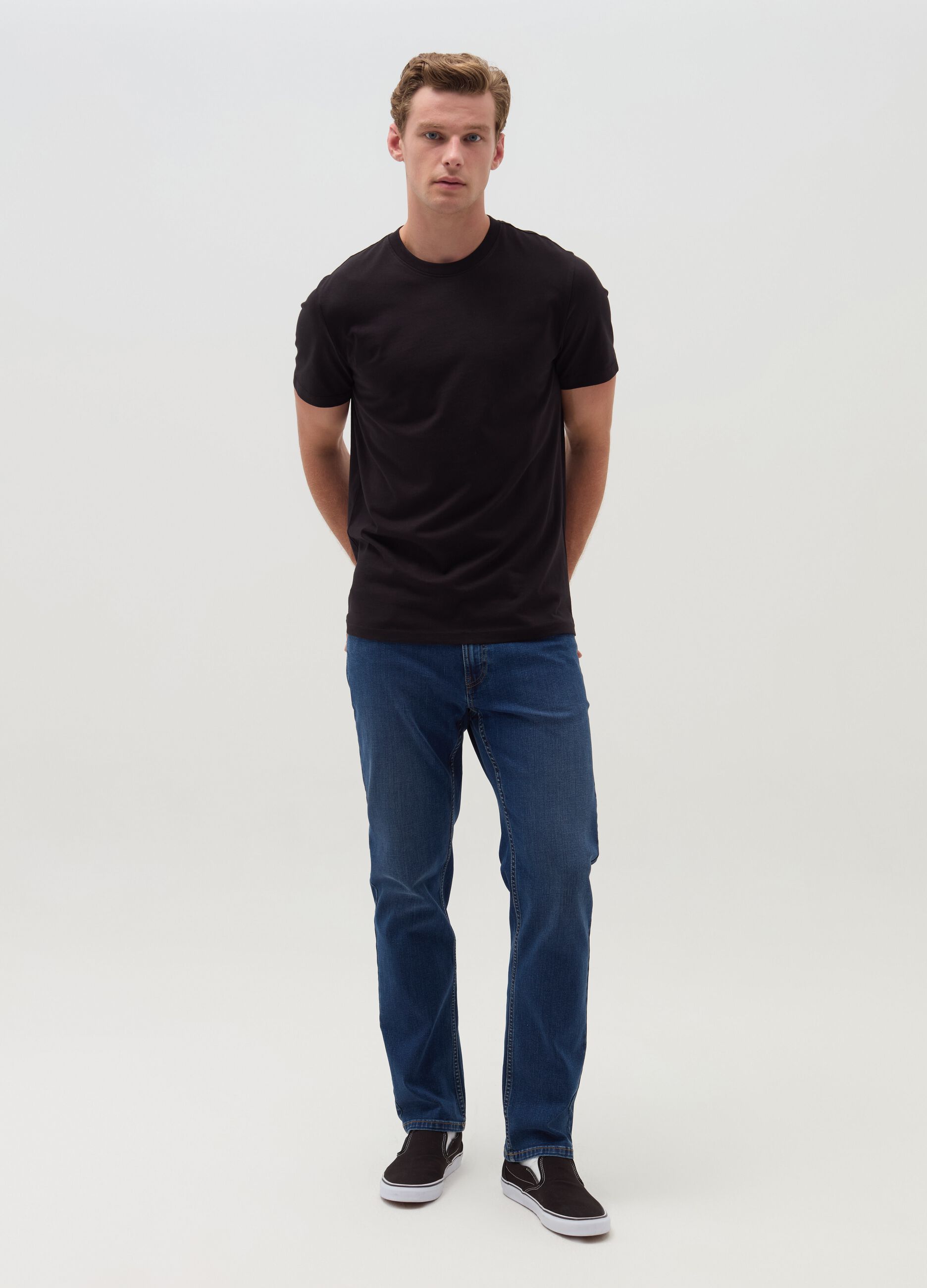 Regular-fit jeans with five pockets