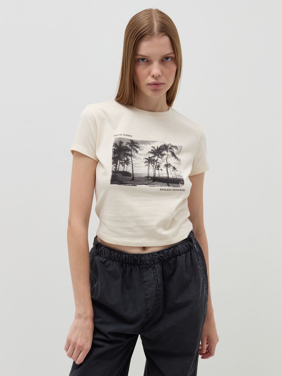 T-shirt crop in cotone_1