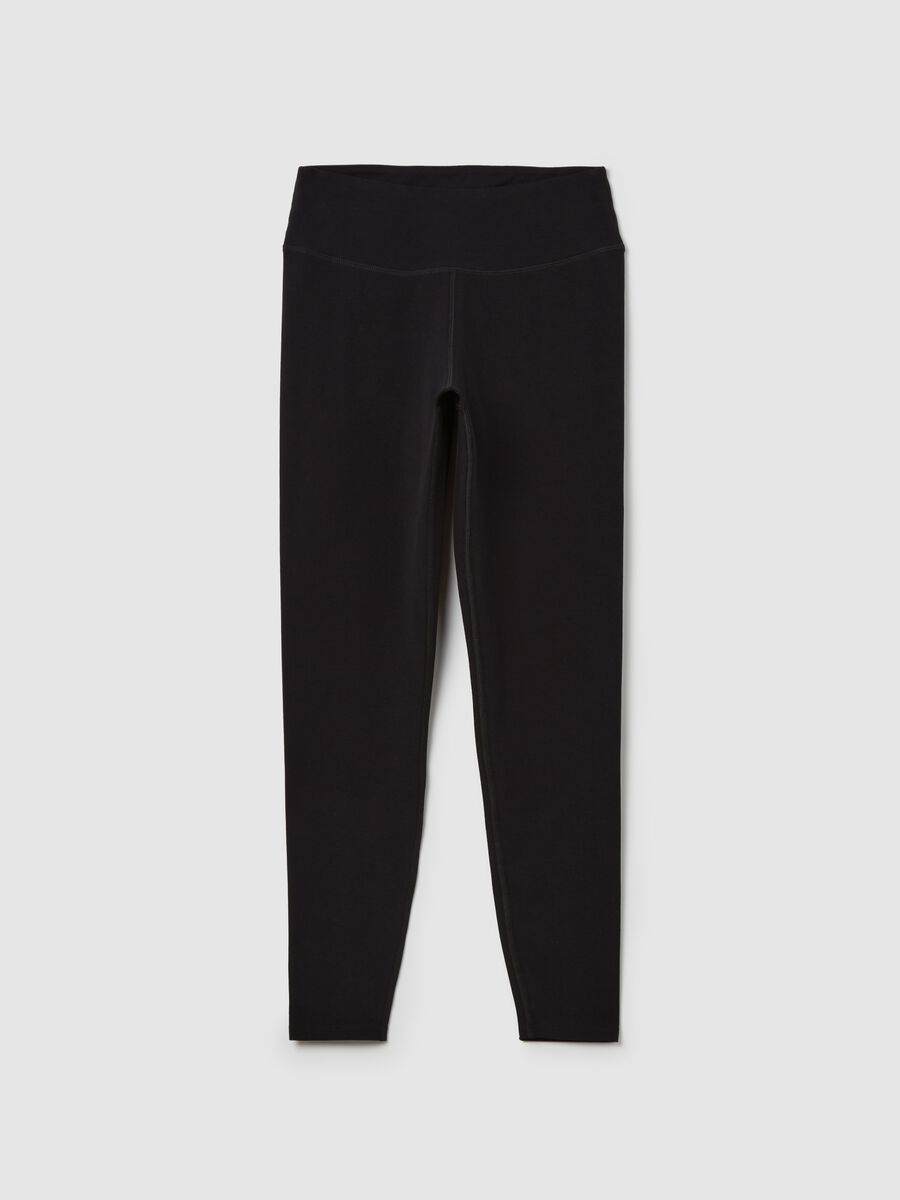 Stretch organic cotton leggings_0