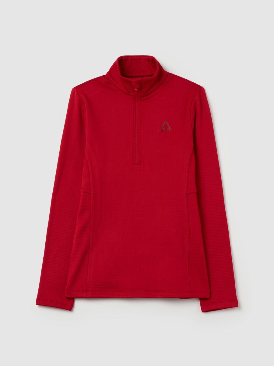 Altavia by Deborah Compagnoni half-zip waffle-weave fleece_0