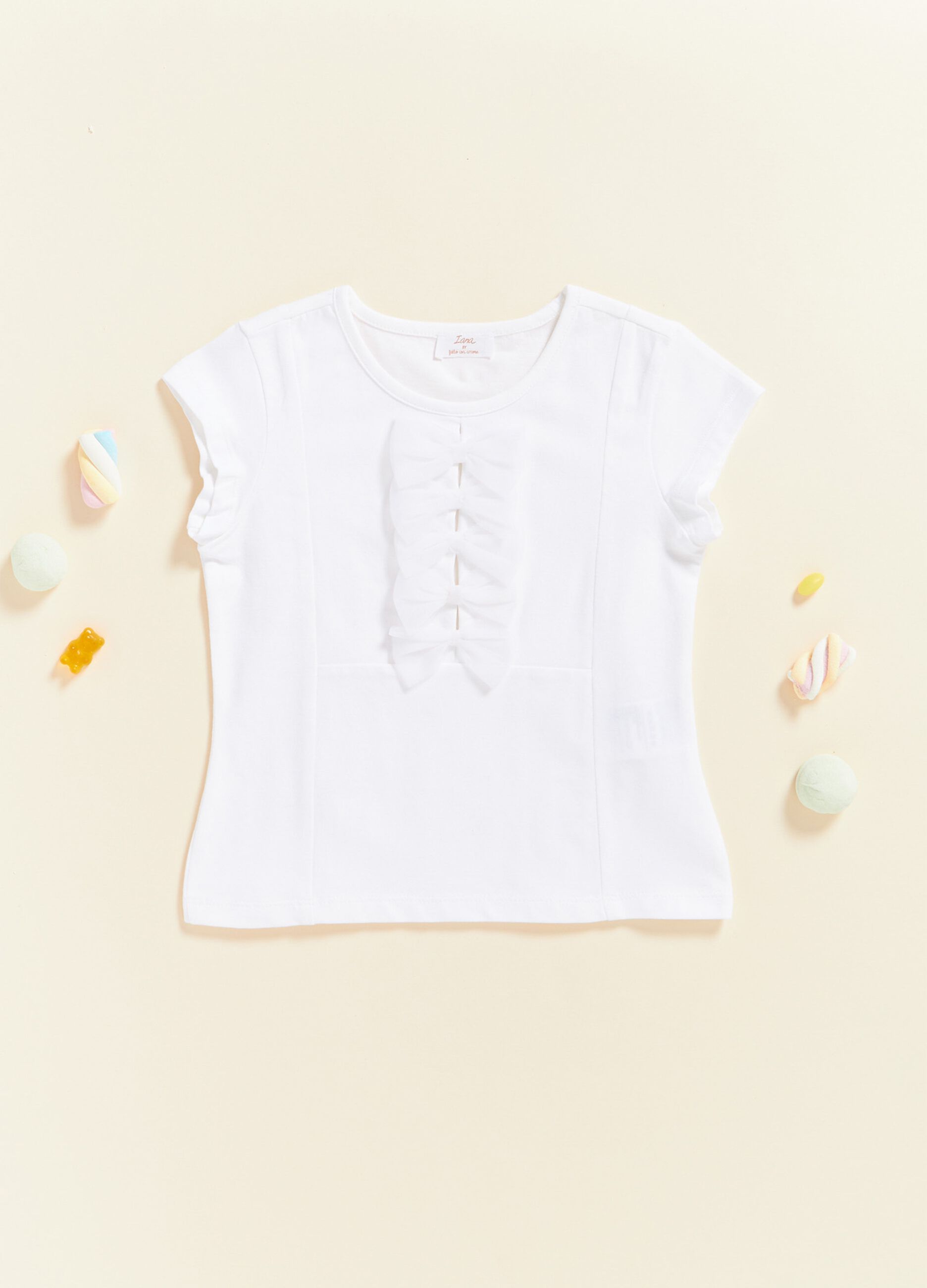 IANA T-shirt with tulle bows