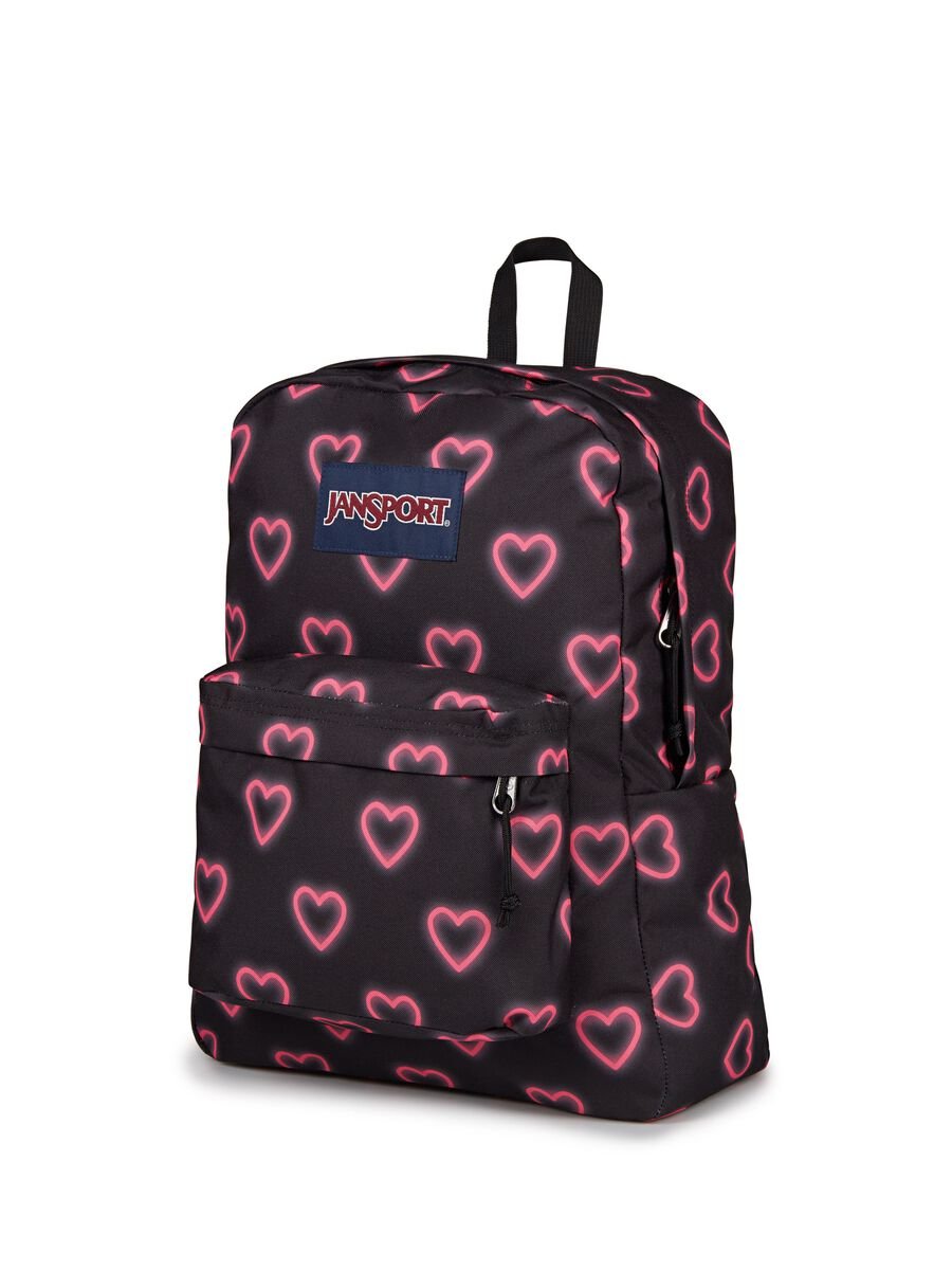 SuperBreak One backpack with hearts pattern_1