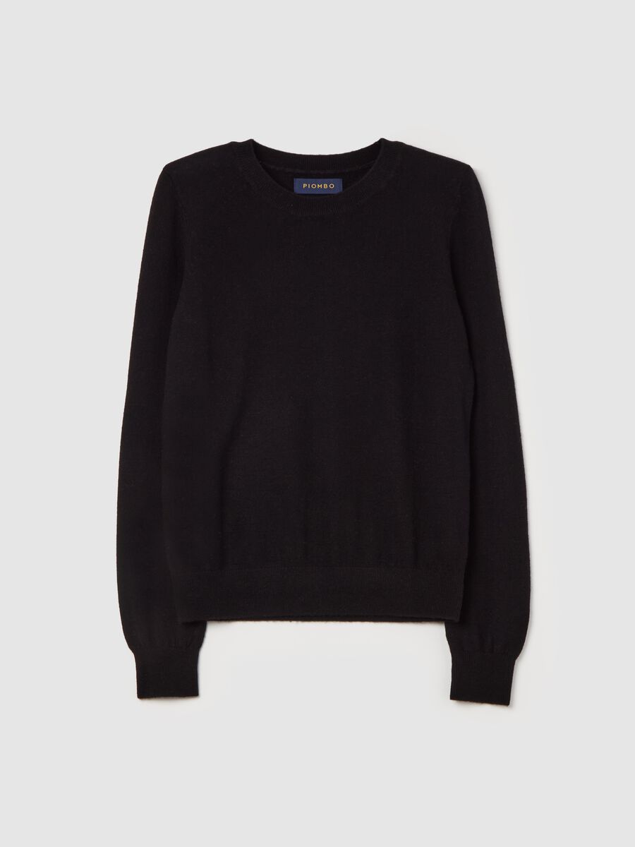 Wool pullover with round neck_4