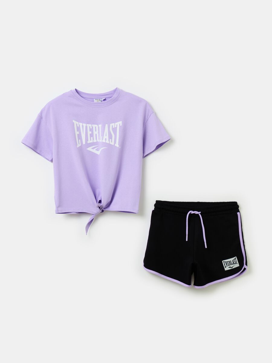 Pack jogging camiseta y shorts con logo_0