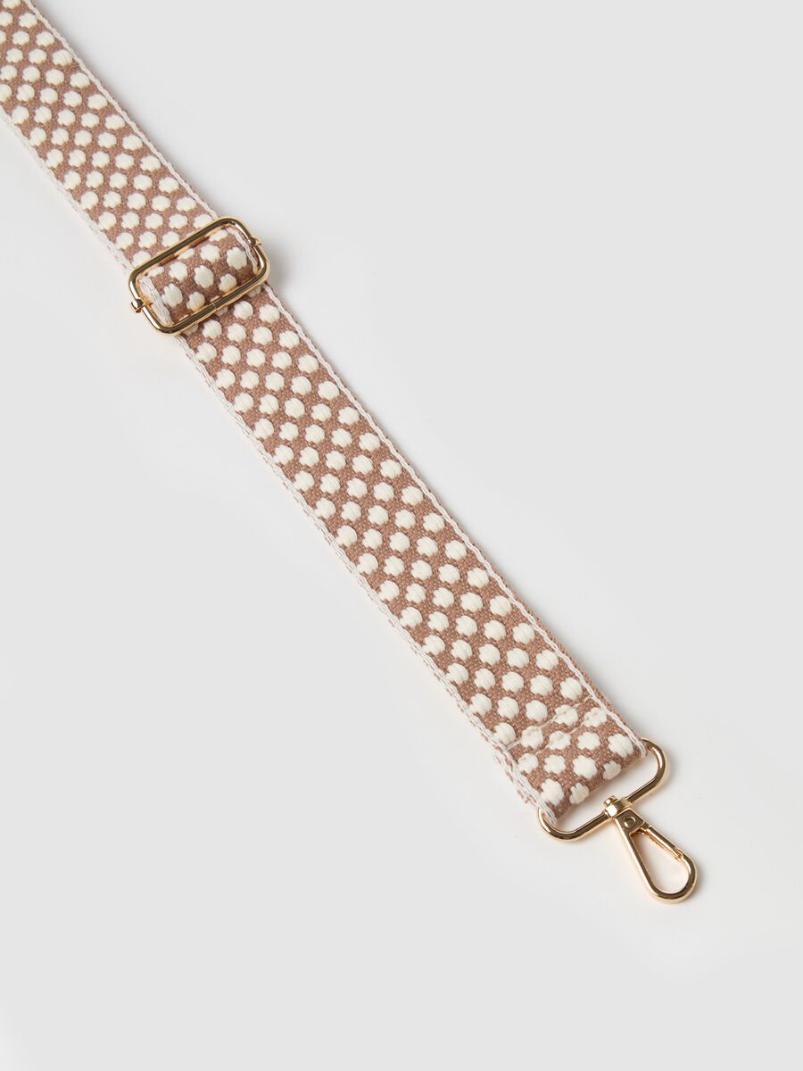 Adjustable shoulder strap with two-tone design_1