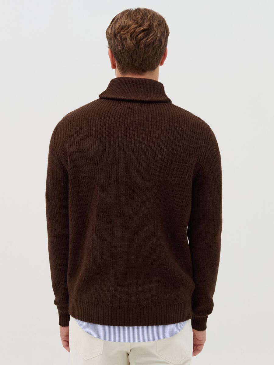 Pullover with shawl neck_2