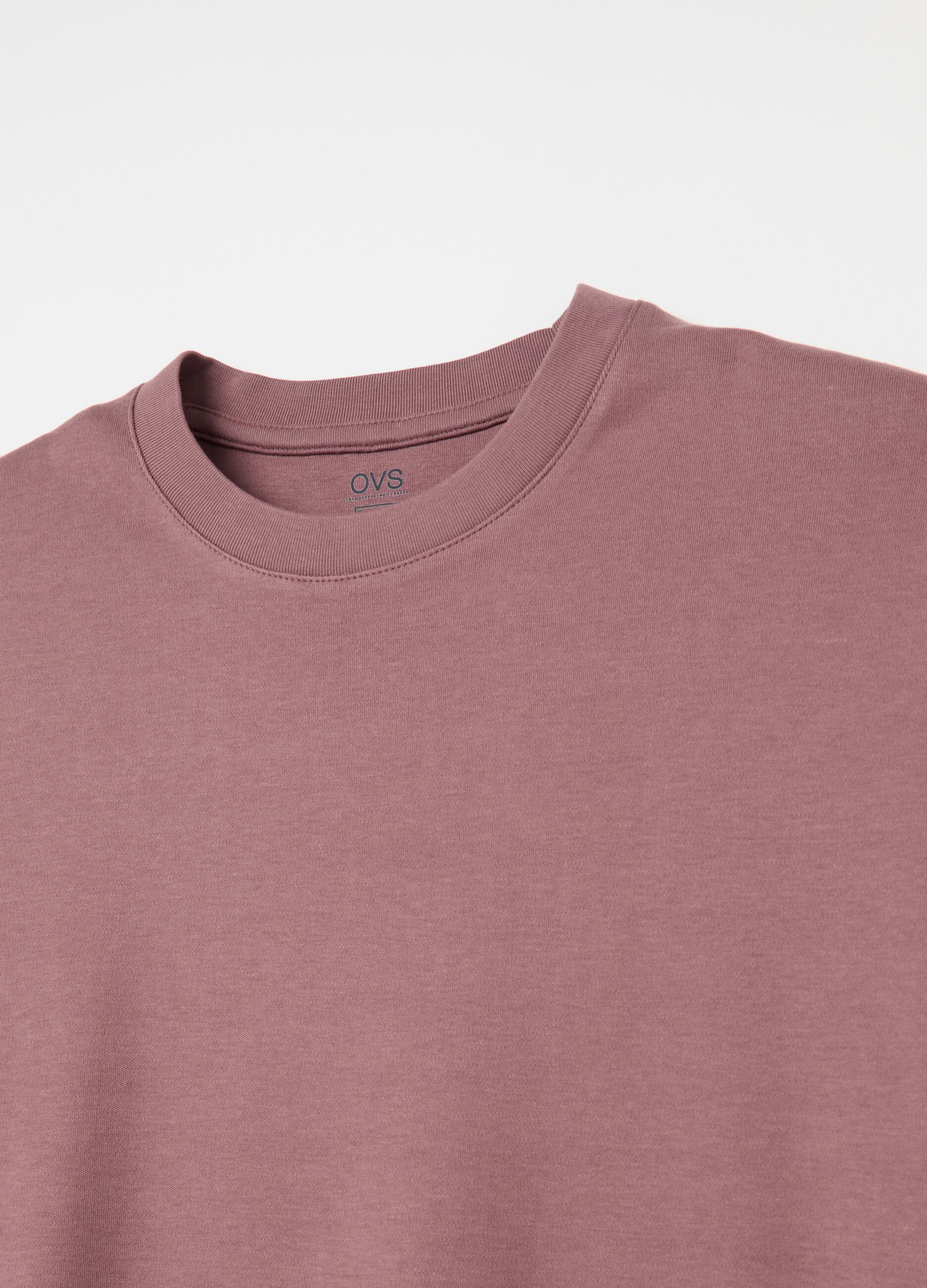 Interlock cotton T-shirt