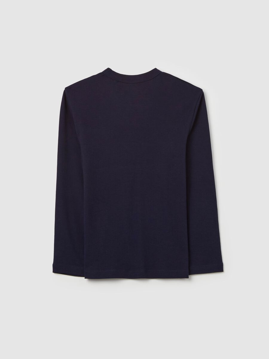 Essential long-sleeved T-shirt in organic cotton_1