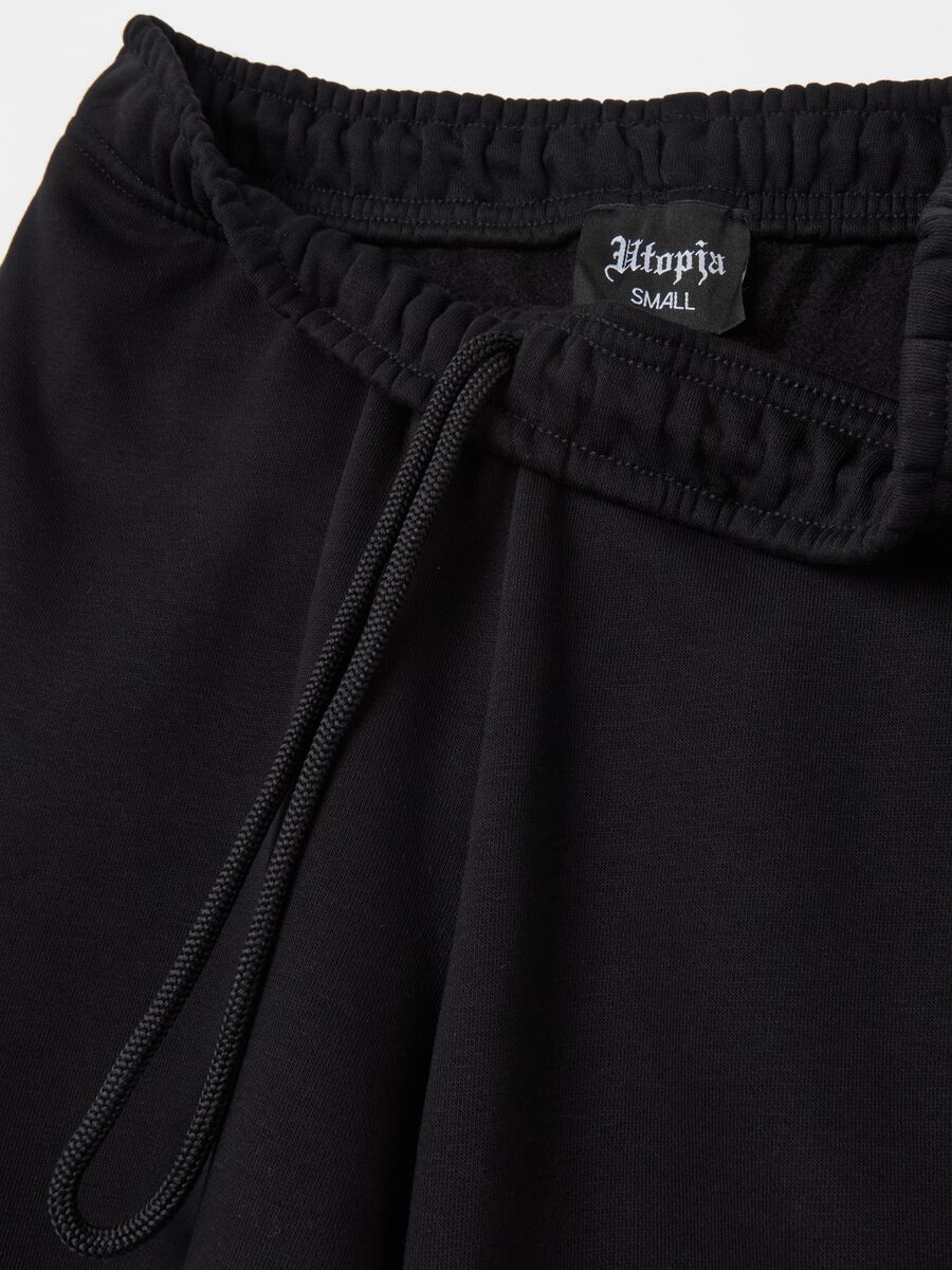 Cargo Sweatpants Black_7