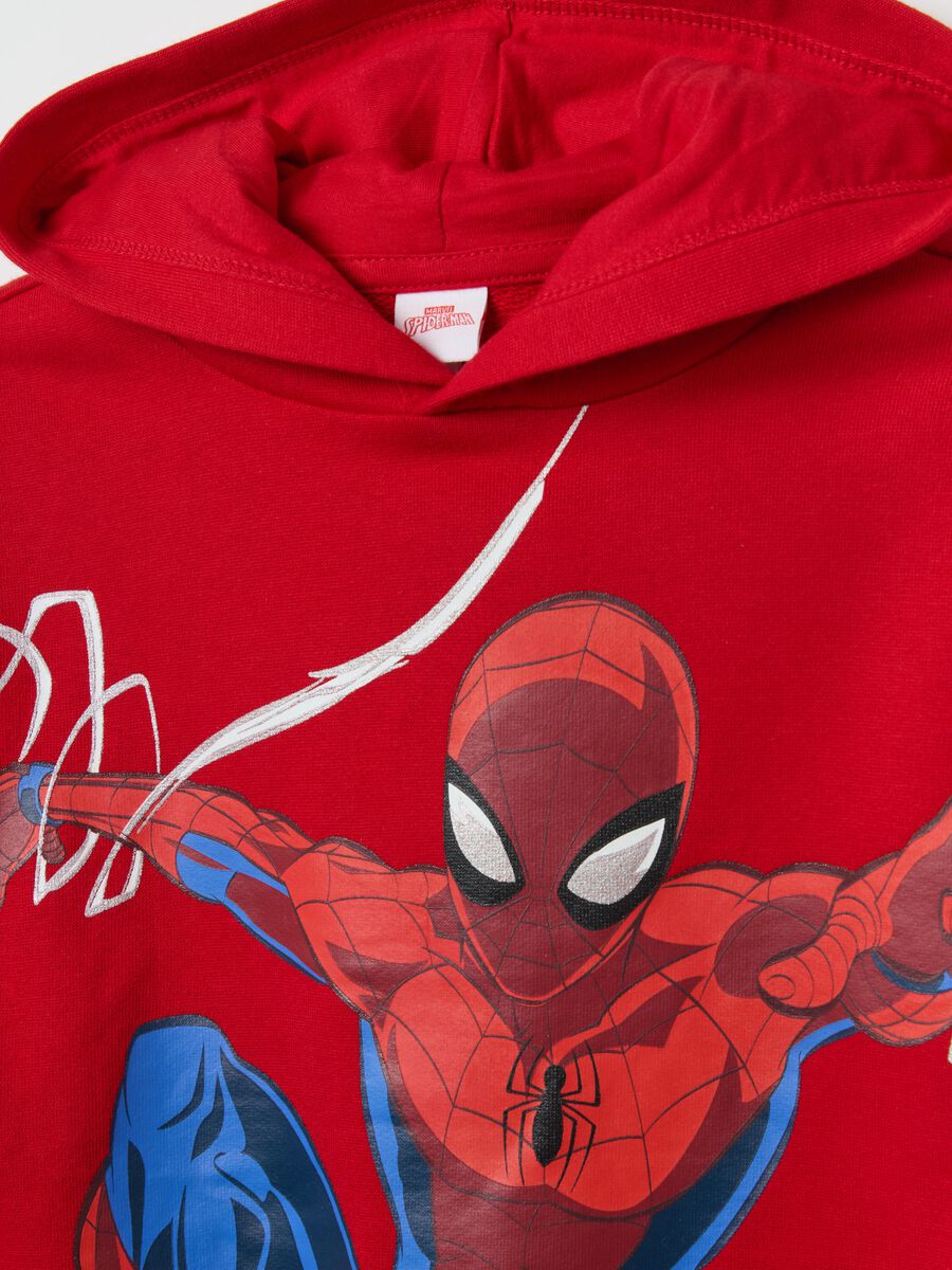 Jogging set in felpa con stampa Spider-Man_2