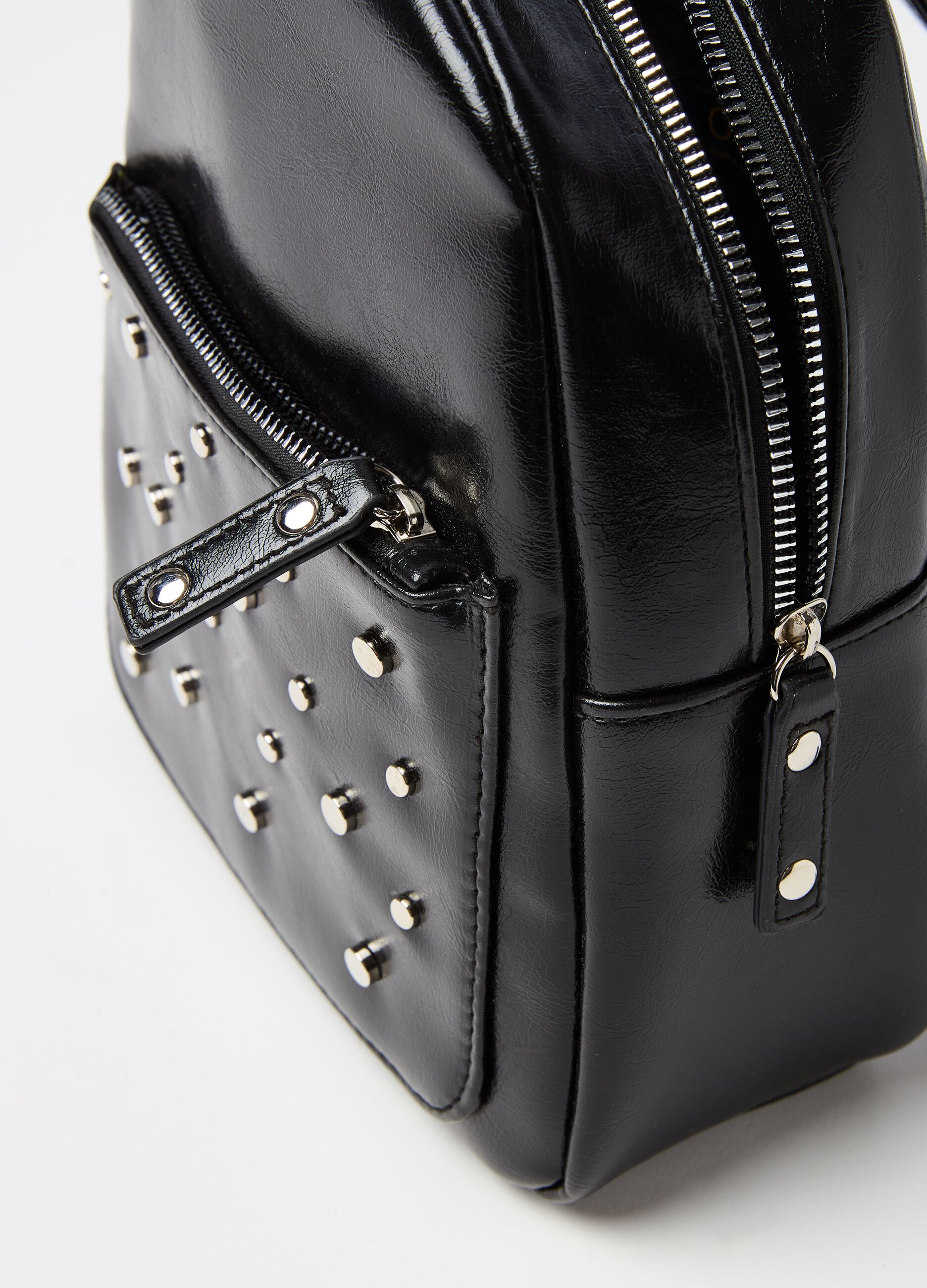 Backpack with studs