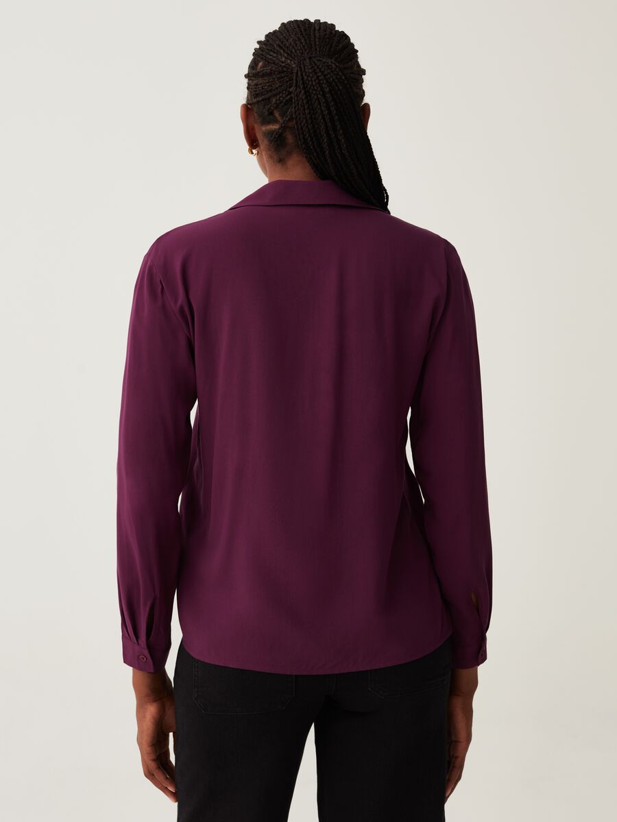 Viscose blouse with dart_2