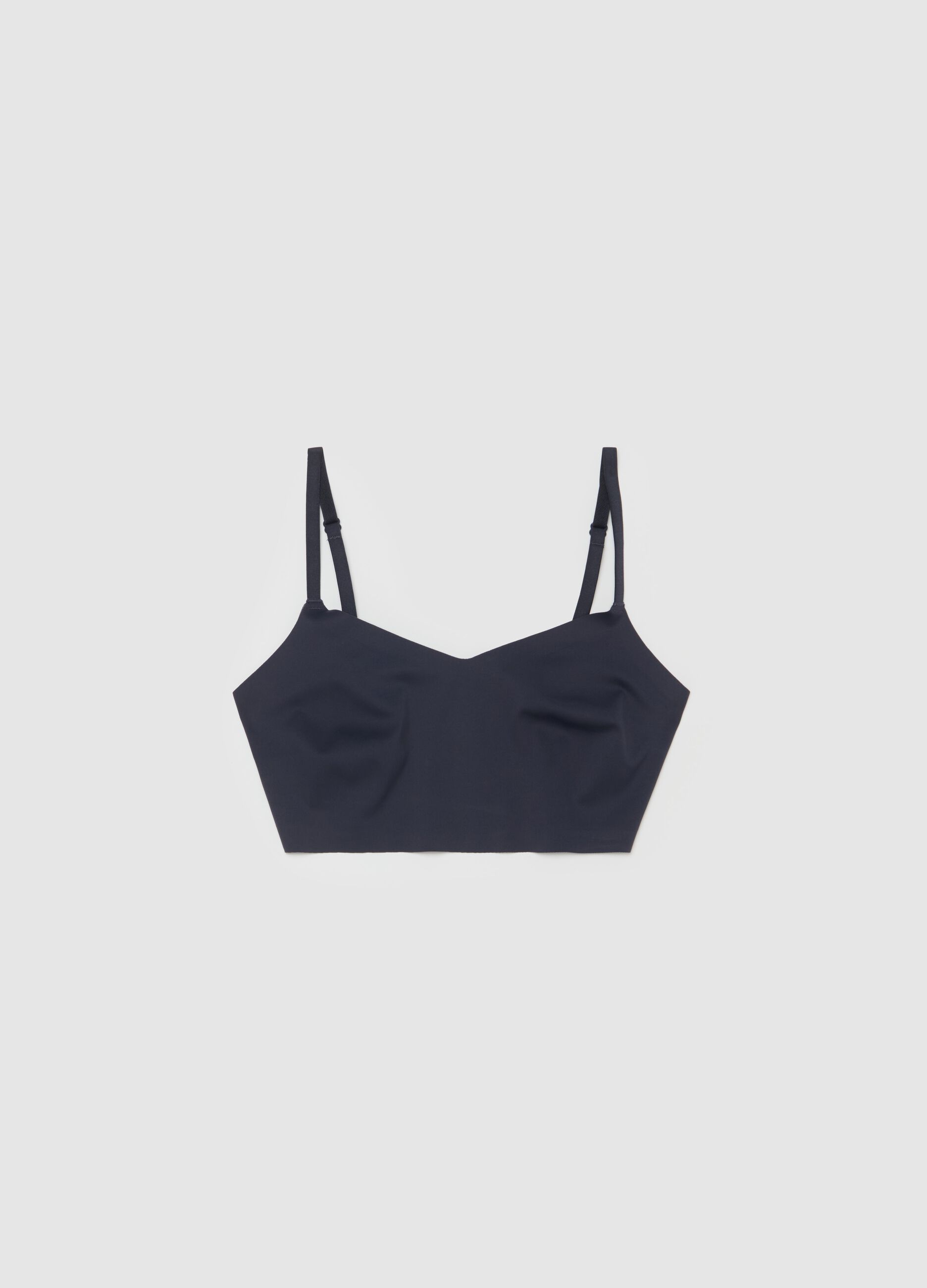 Bralette in stretch microfibre