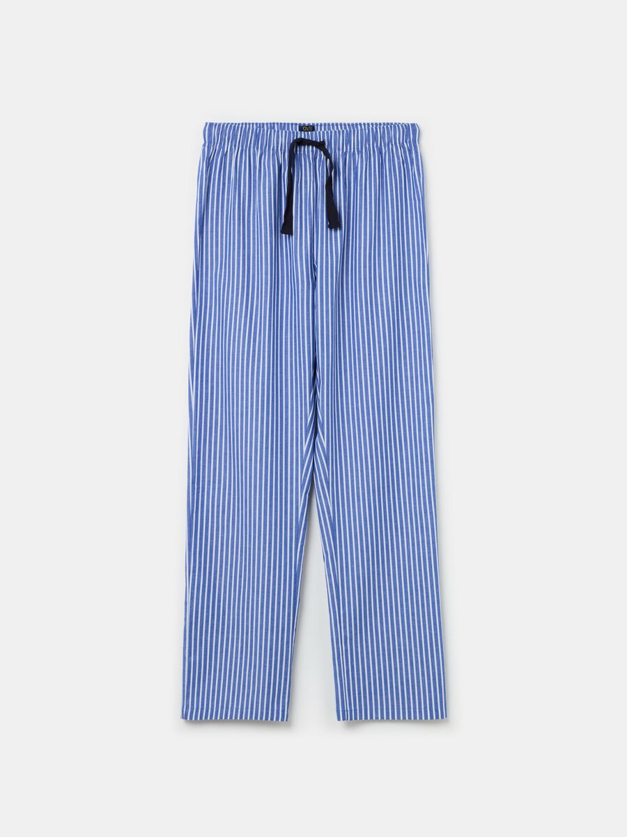 Pyjama trousers in patterned cotton_4