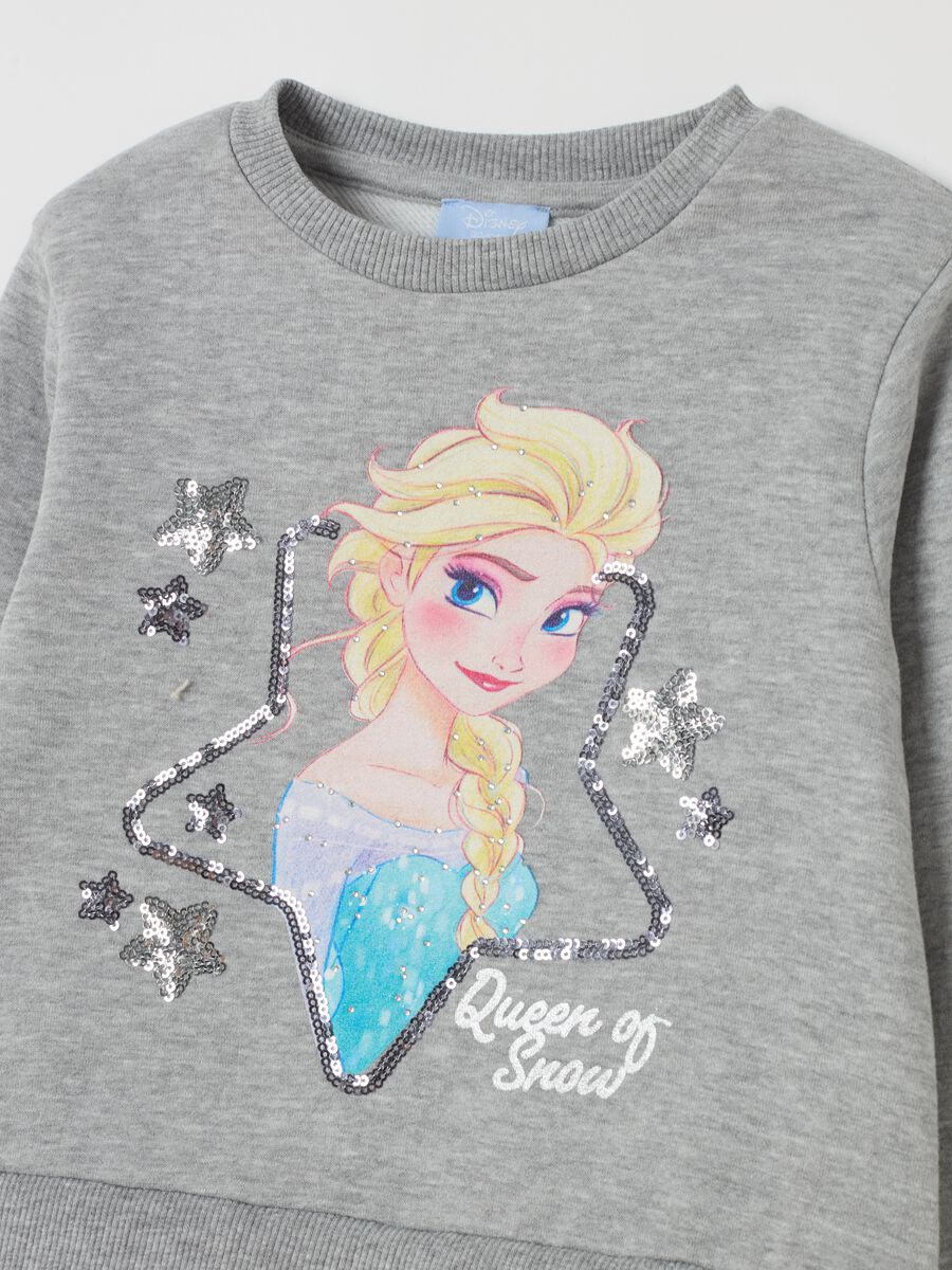 Vestito con stampa Frozen e gonna in tulle_2