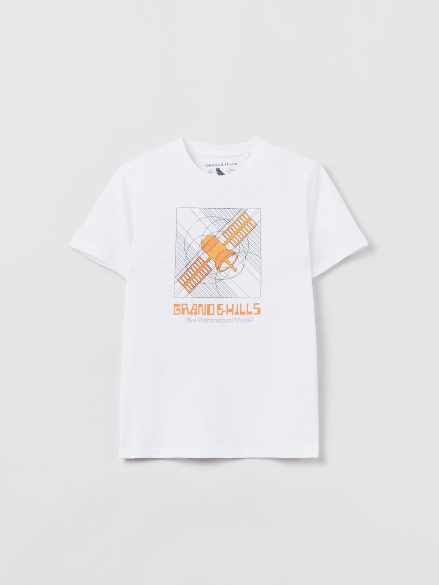 T-shirt con stampa Grand&Hills_0