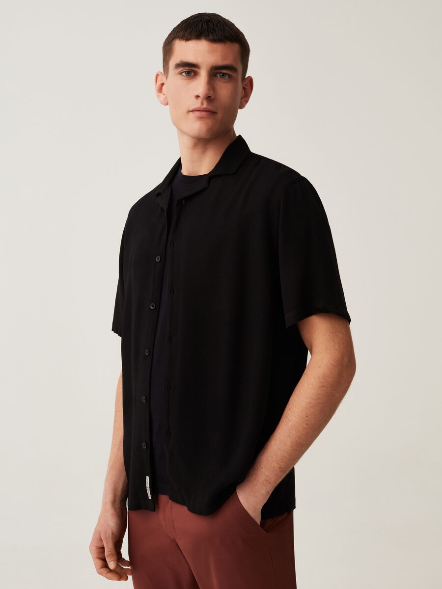 Grand&Hills oversize shirt in sustainable viscose._0