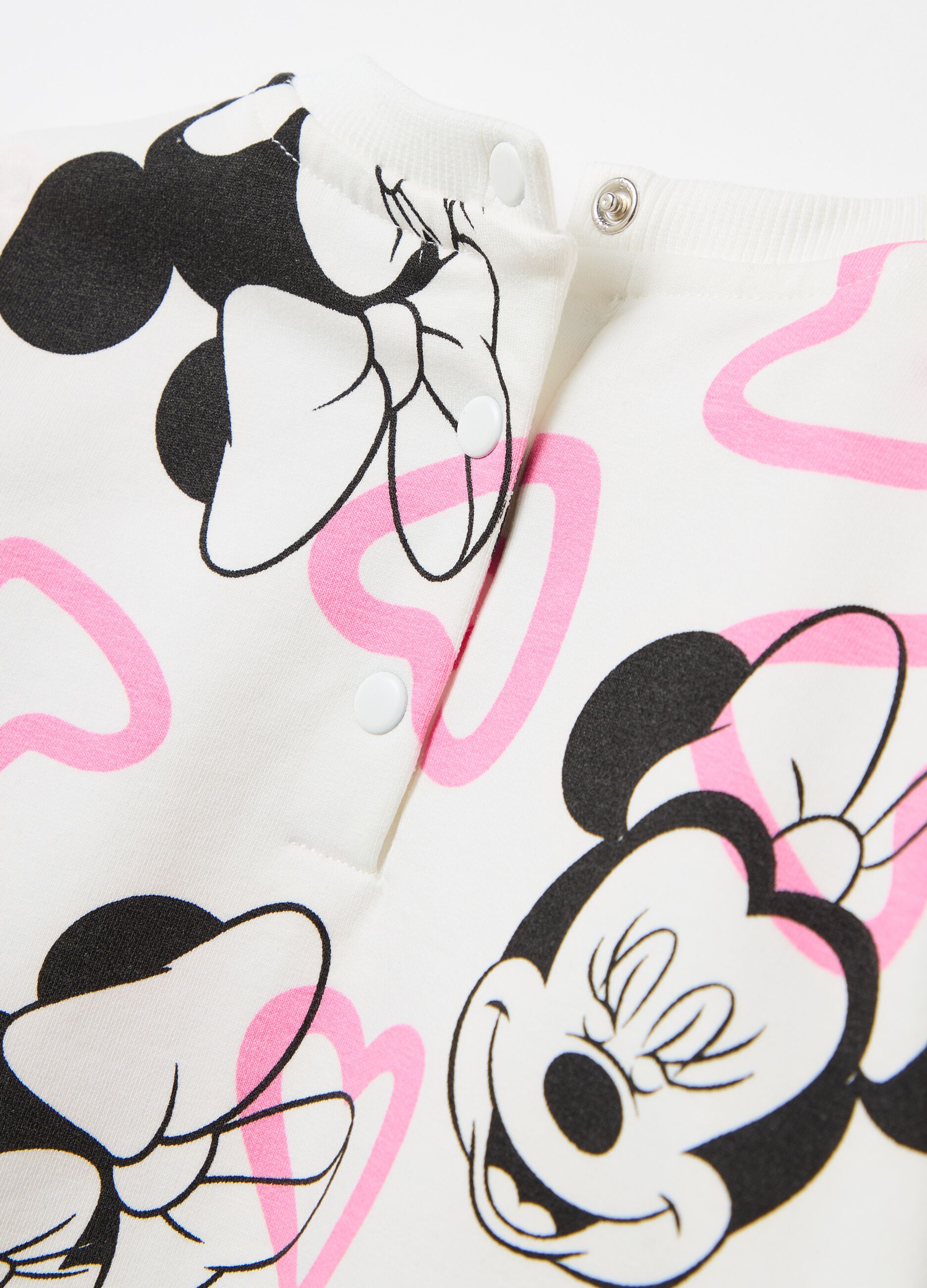 Fleece jogging set with Minnie Mouse print