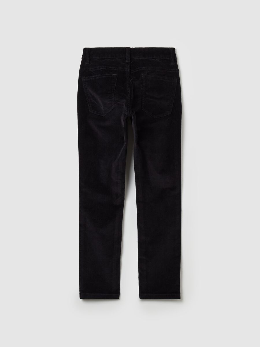 Five-pocket corduroy trousers_1