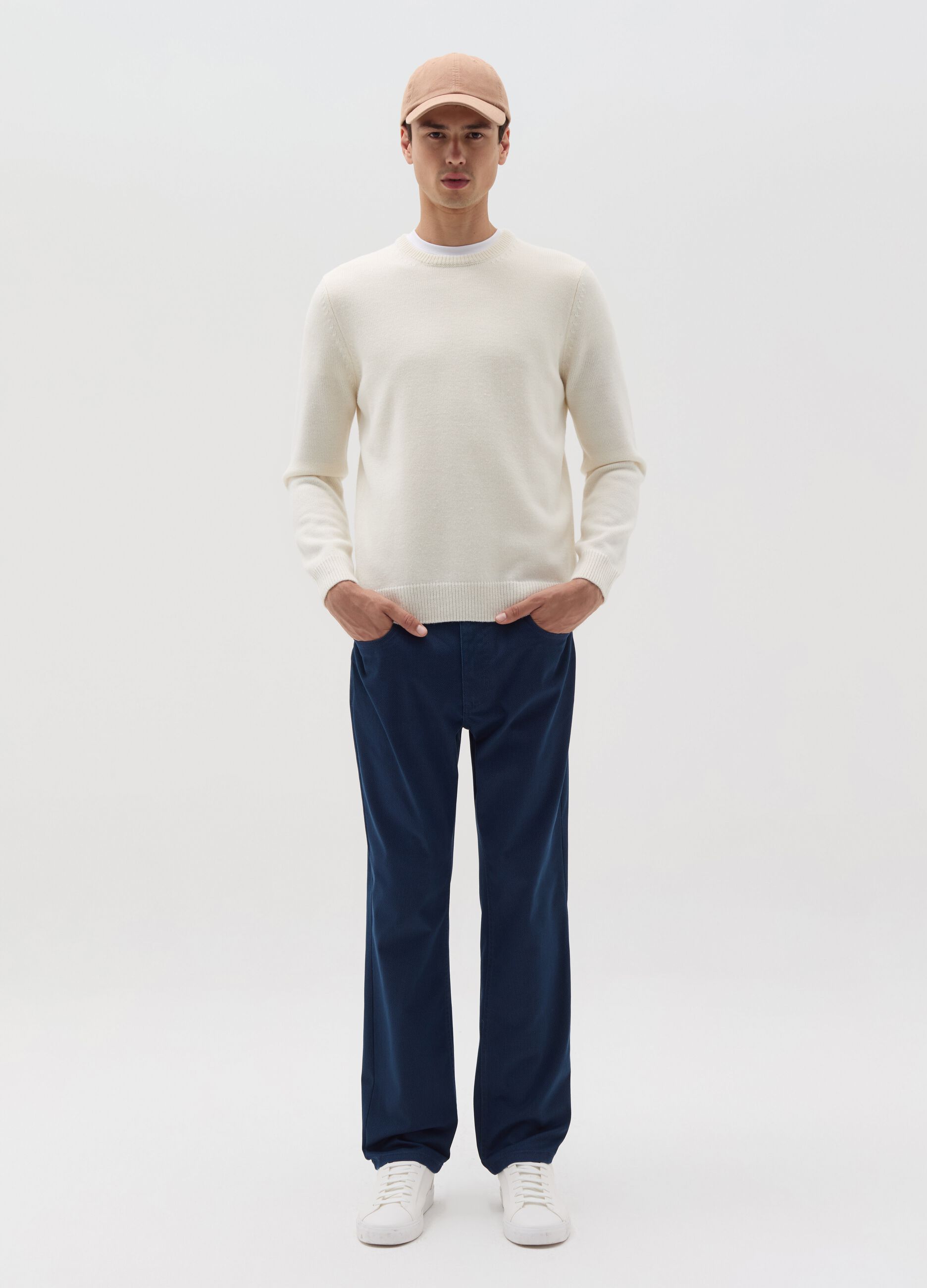 Regular-fit trousers with five pockets