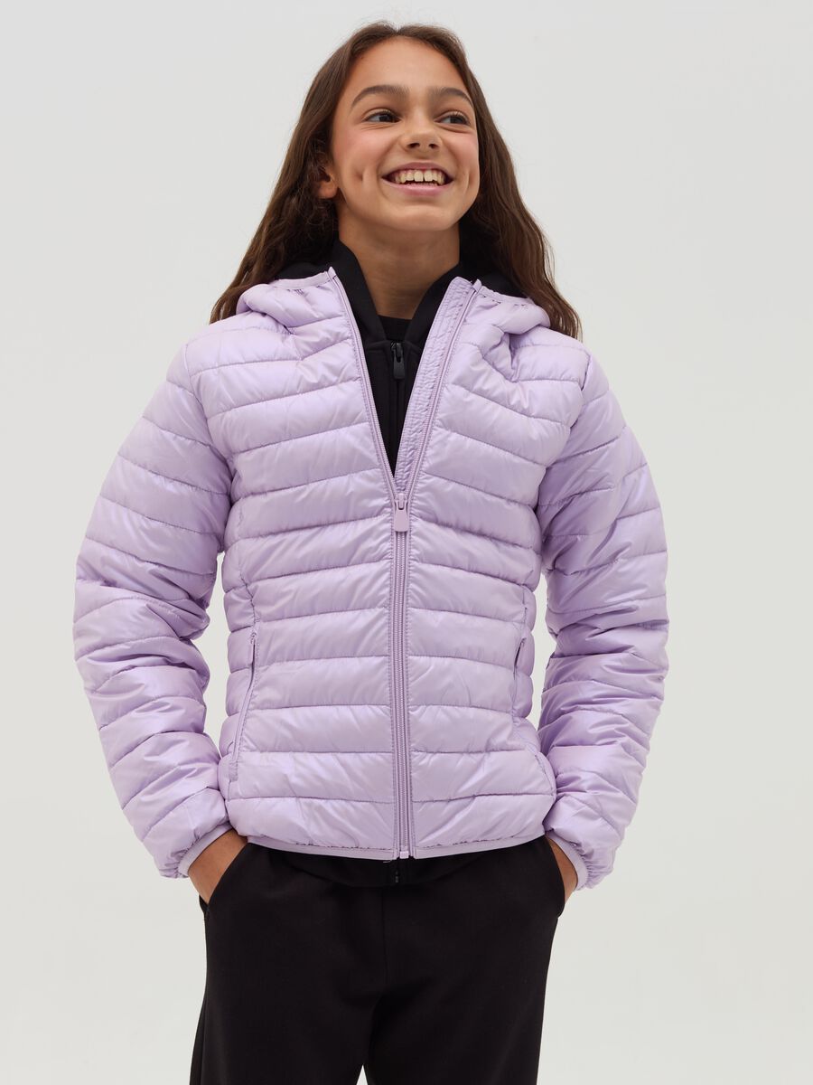 Ultra-light down jacket with hood_1