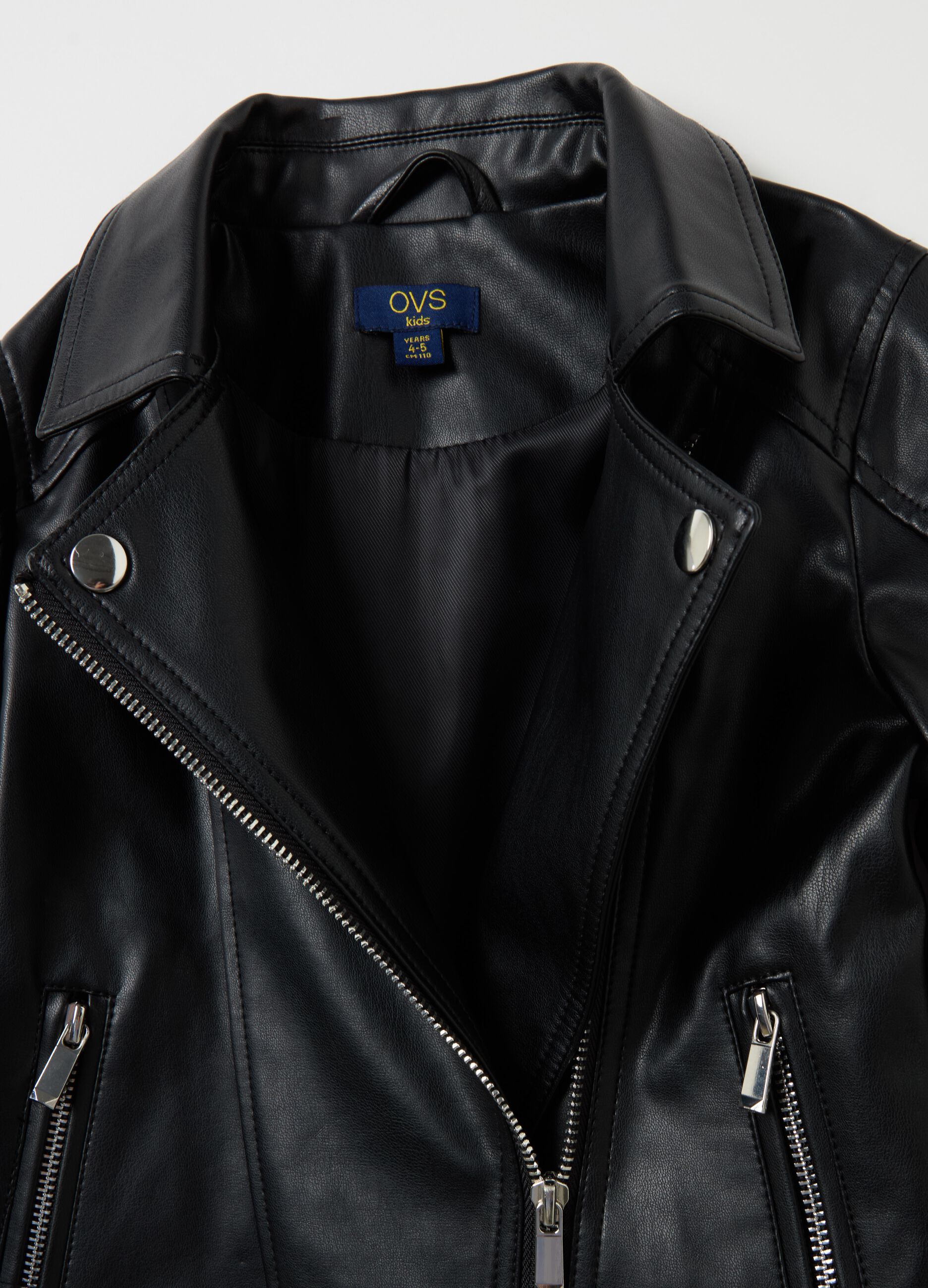 Biker jacket with studs