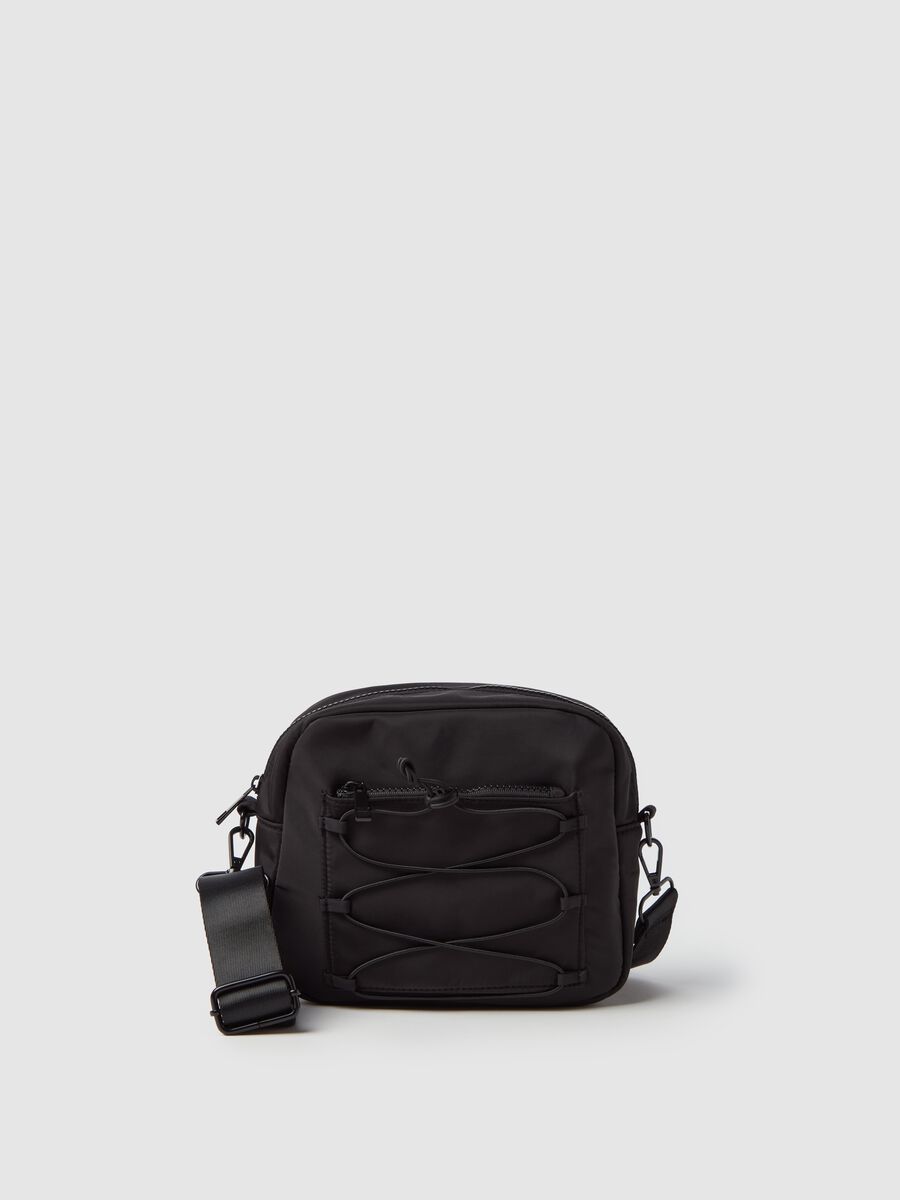 Mini bag in nylon with shoulder strap_0