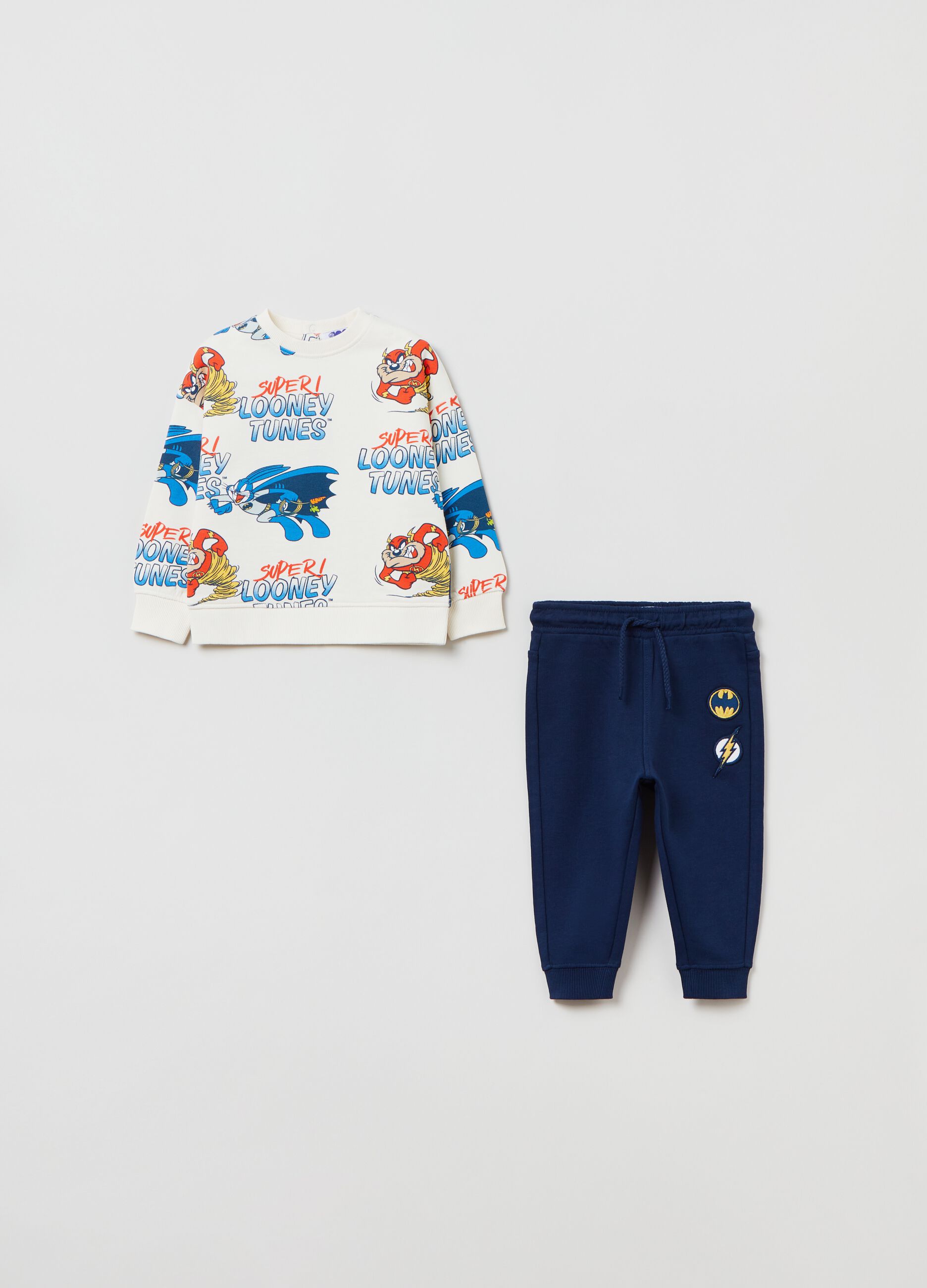 Jogging set with 100th Anniversary print