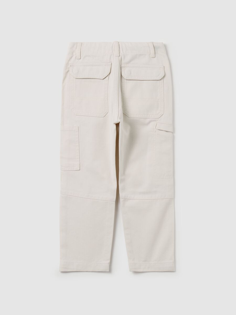 Pantaloni carpenter in twill_1