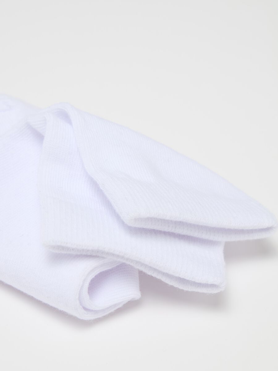 Five-pair pack midi socks in organic cotton_2