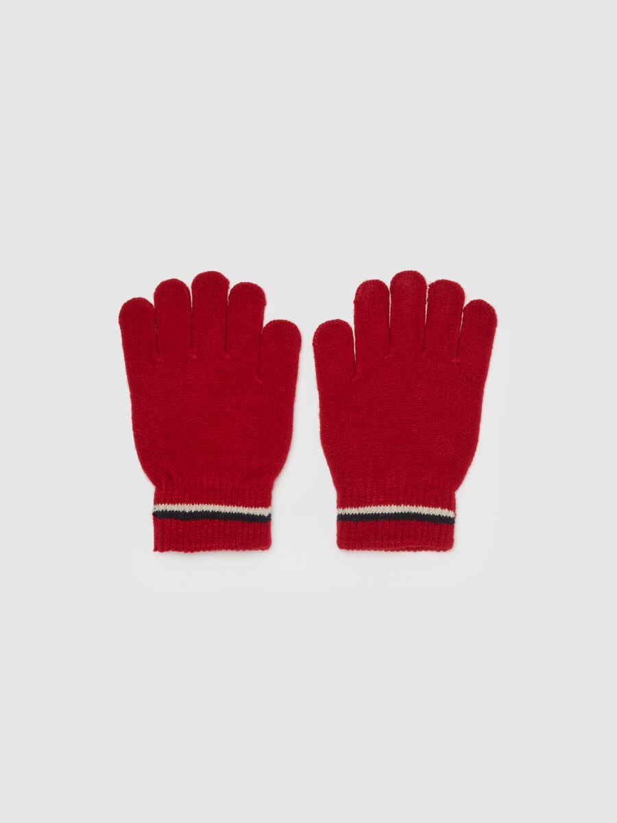 Gloves with Spider-Man print_1