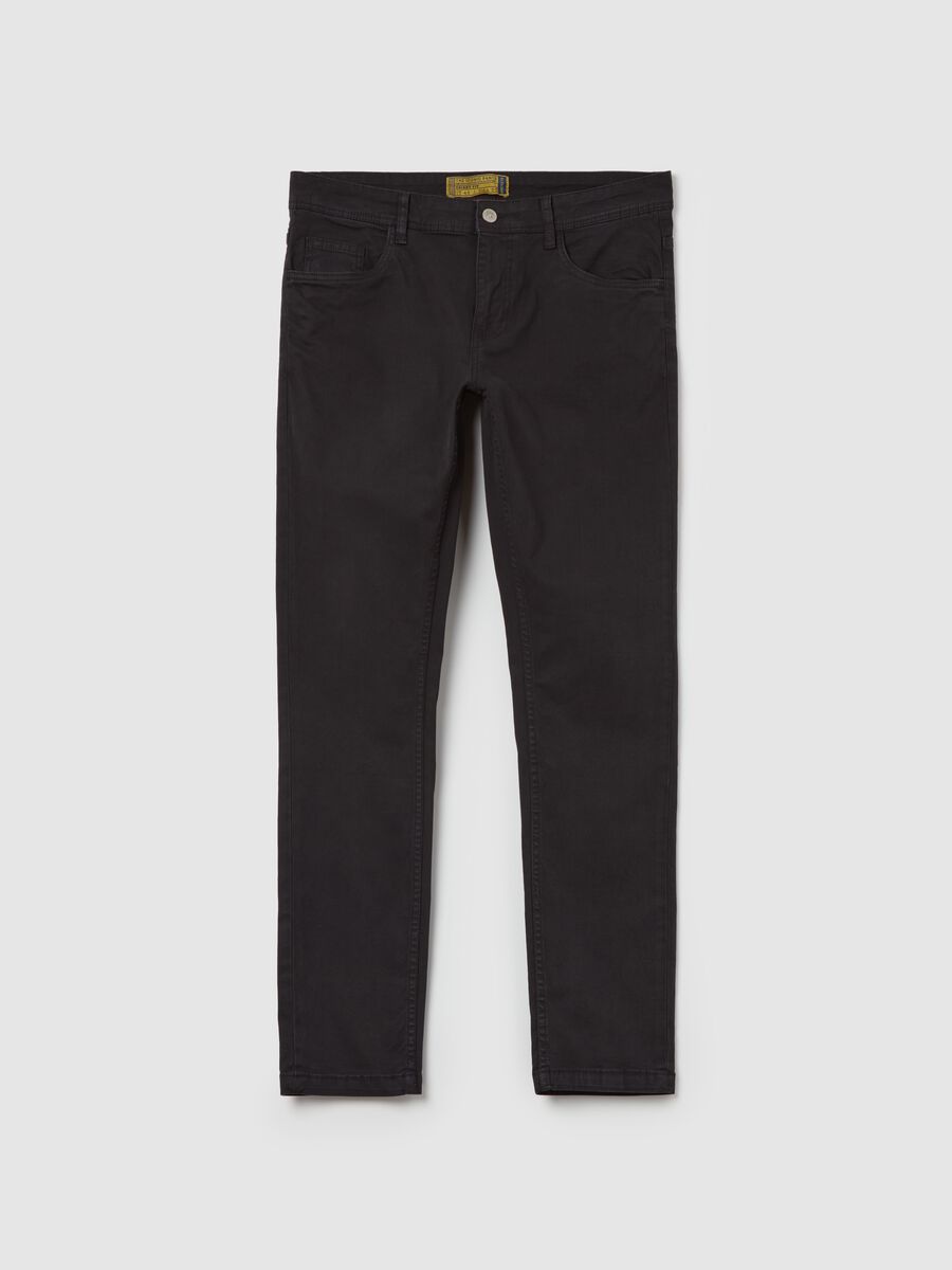 Pantaloni skinny fit cinque tasche_0