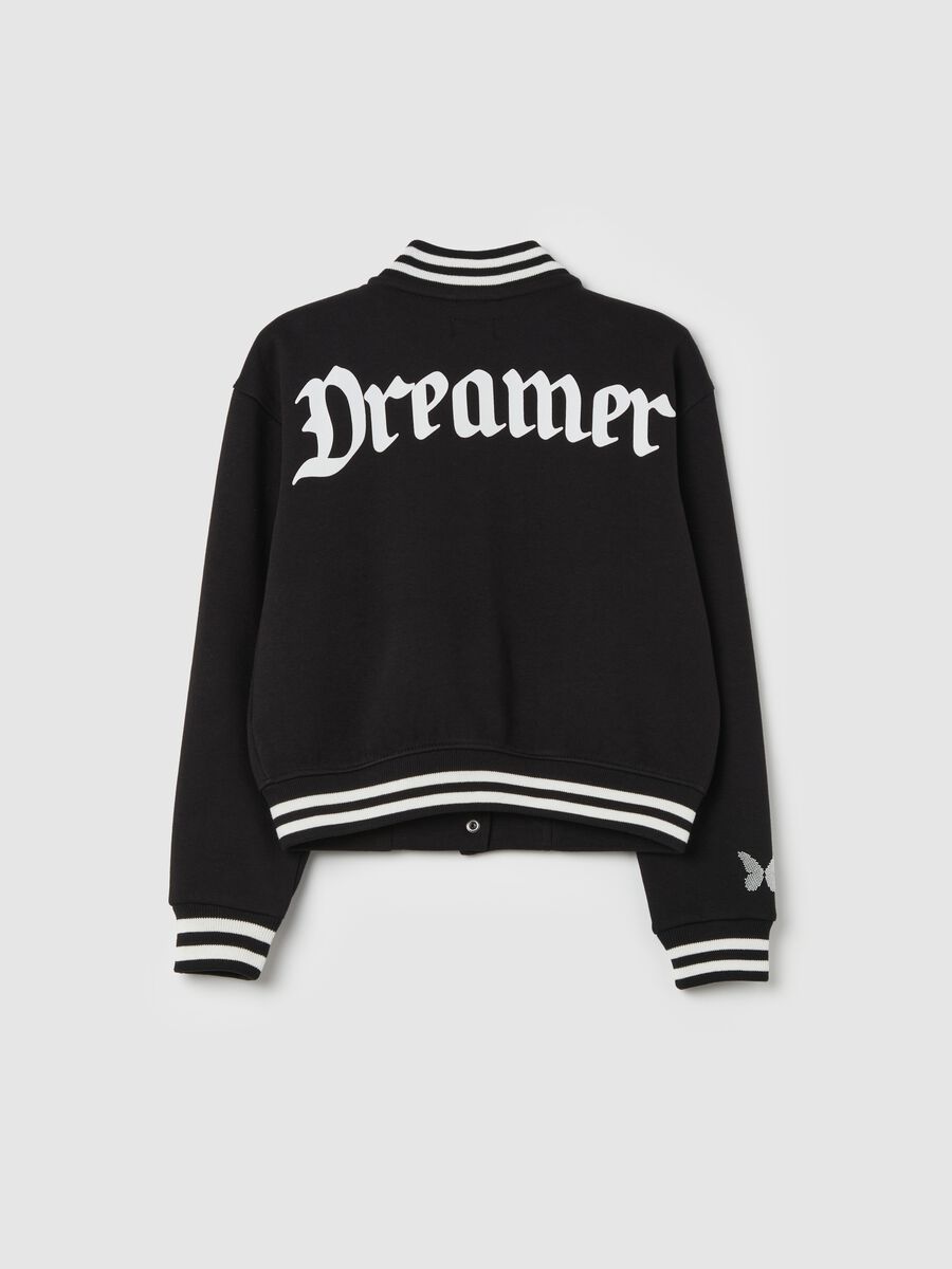 Varsity jacket with striped edging_1