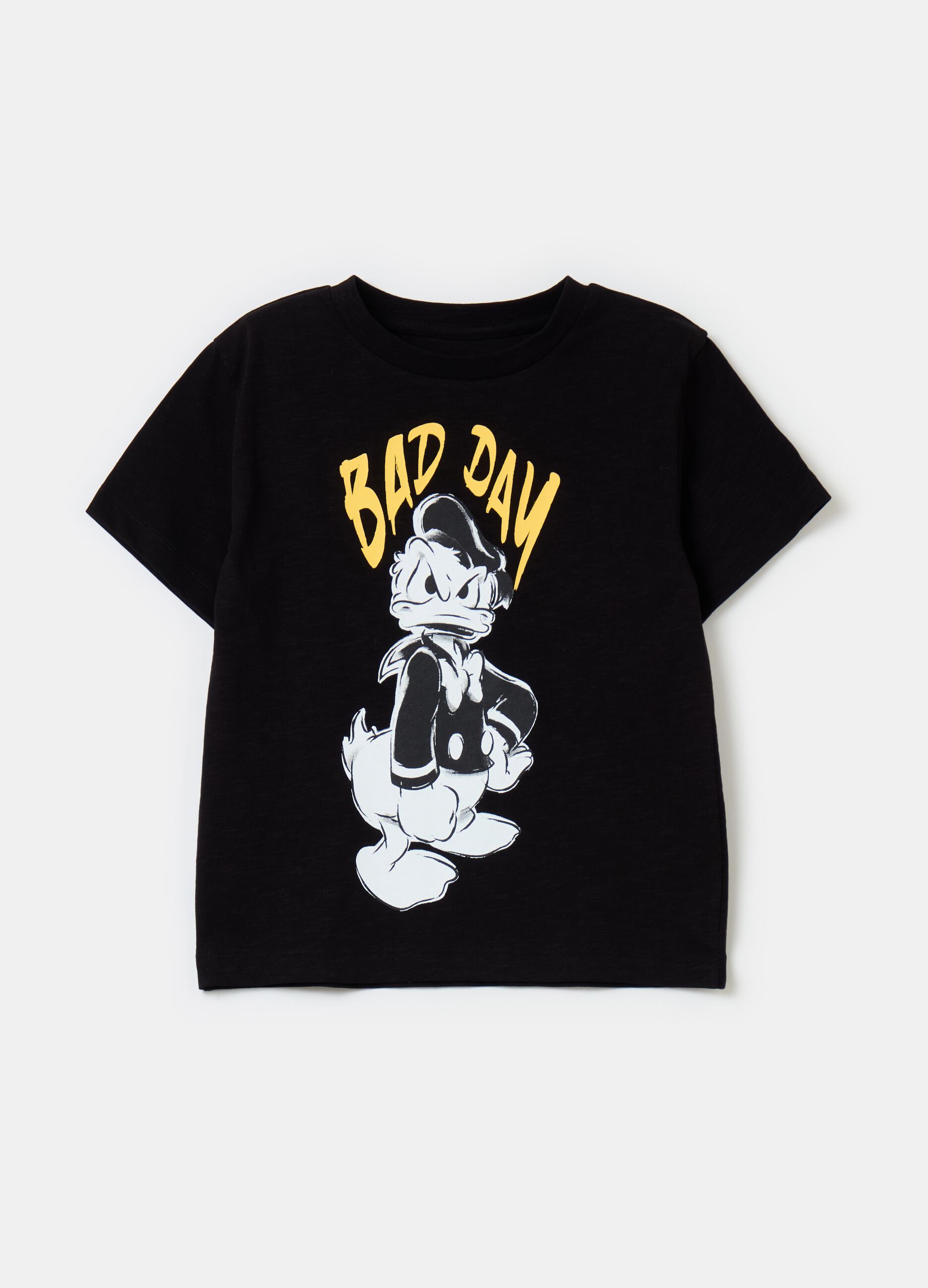 Cotton T-shirt with Donald Duck print
